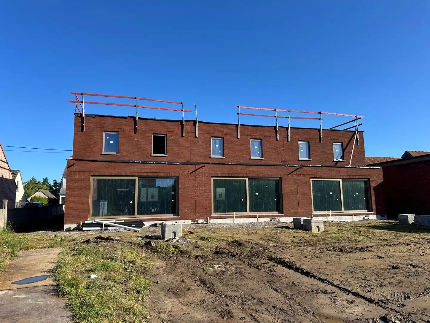 Nieuwbouwproject in de Kortewagenstraat - instapklare gezinswoningen met tuin in een rustige straat!  foto {{pictureIndex}}
