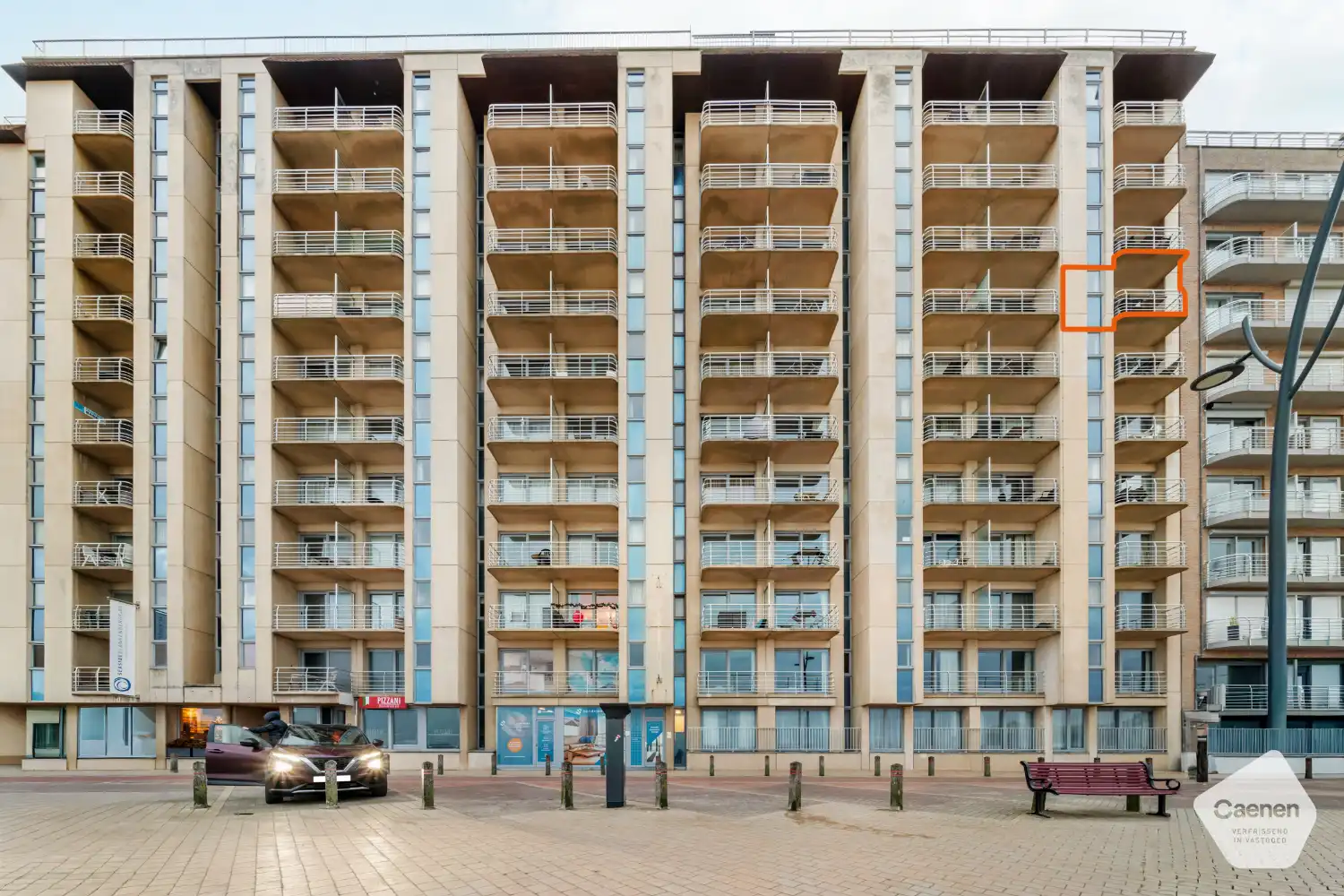 Centraal gelegen één slaapkamer appartement met zicht op zee. foto 15