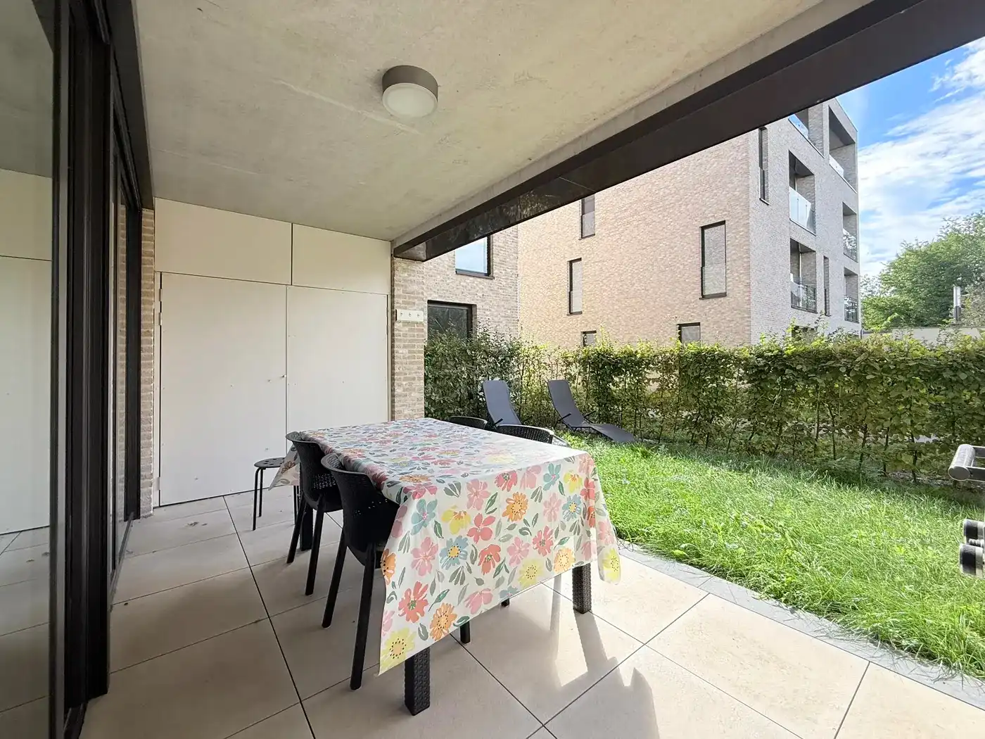 Modern gelijkvloers appartement met tuin en ondergrondse parkeerplaats in Tielt-Winge foto 16