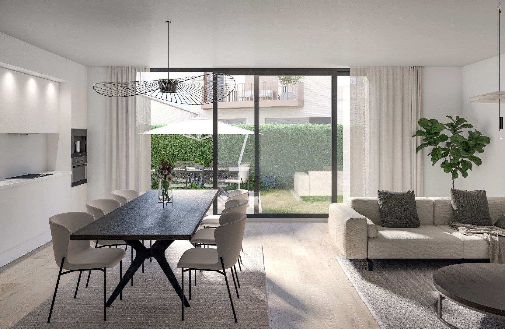 Nieuwbouwgelijkvloersappartement met 2 slaapkamers en terras in residentie 'De Watertoren' foto {{pictureIndex}}