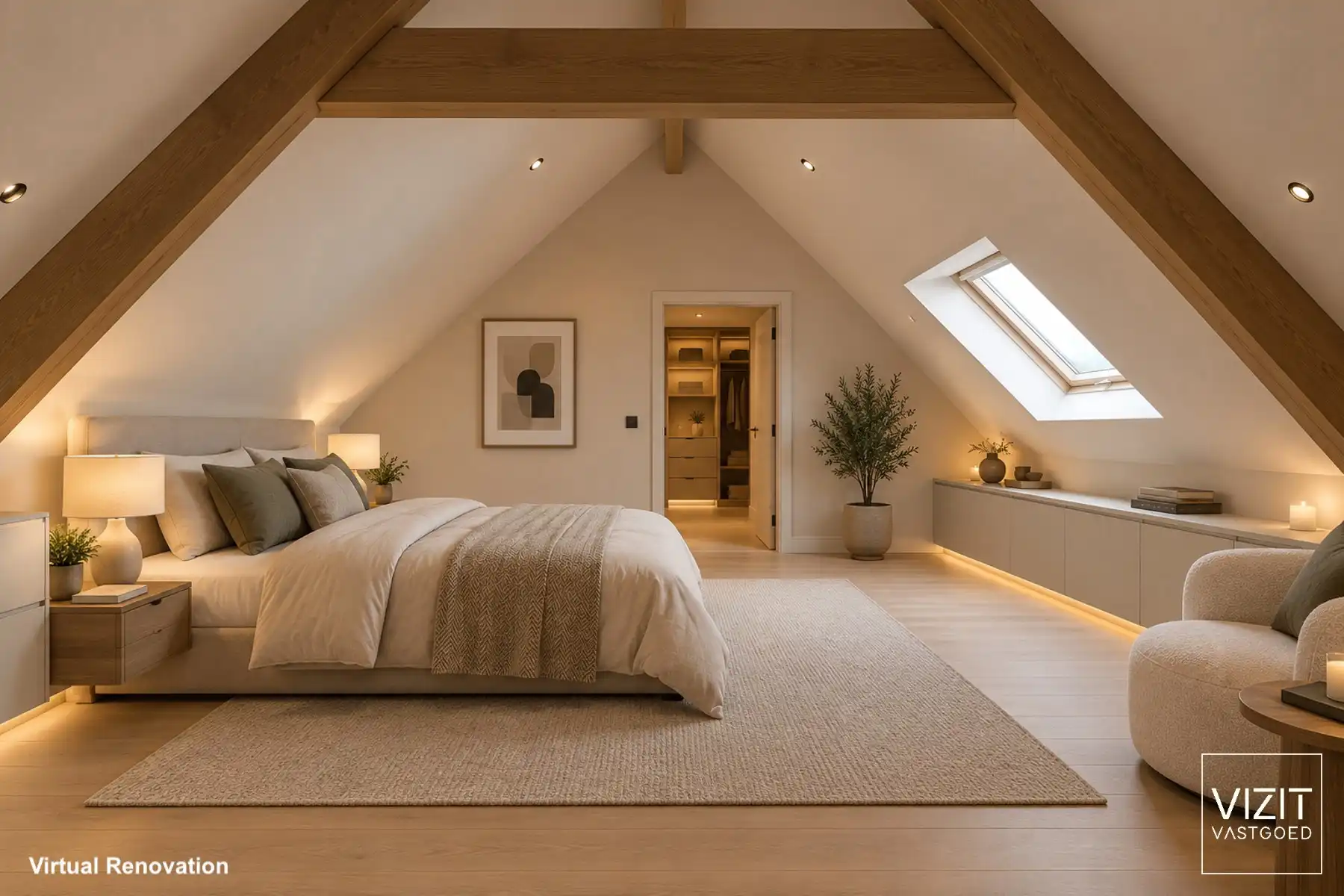 Halfopen woning met tuin en garage foto 26