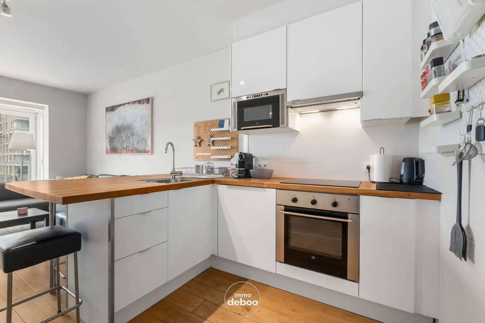 Instapklaar appartement met open zicht nabij het strand van Mariakerke foto 8
