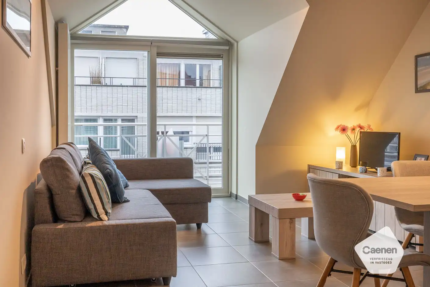 Instapklaar app met terras op topligging in Westende-Bad foto 2