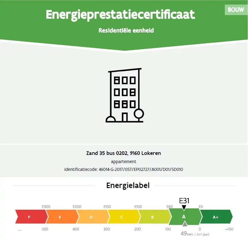 Energiezuinig nieuwbouwappartement met twee slaapkamers in Lokeren foto 16