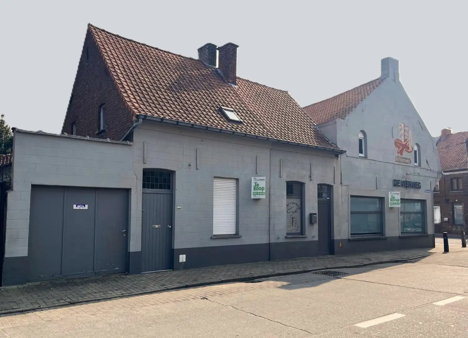 Hoekpand voor gemengd gebruik, vroeger gekend als café "De Vierweg" foto 2