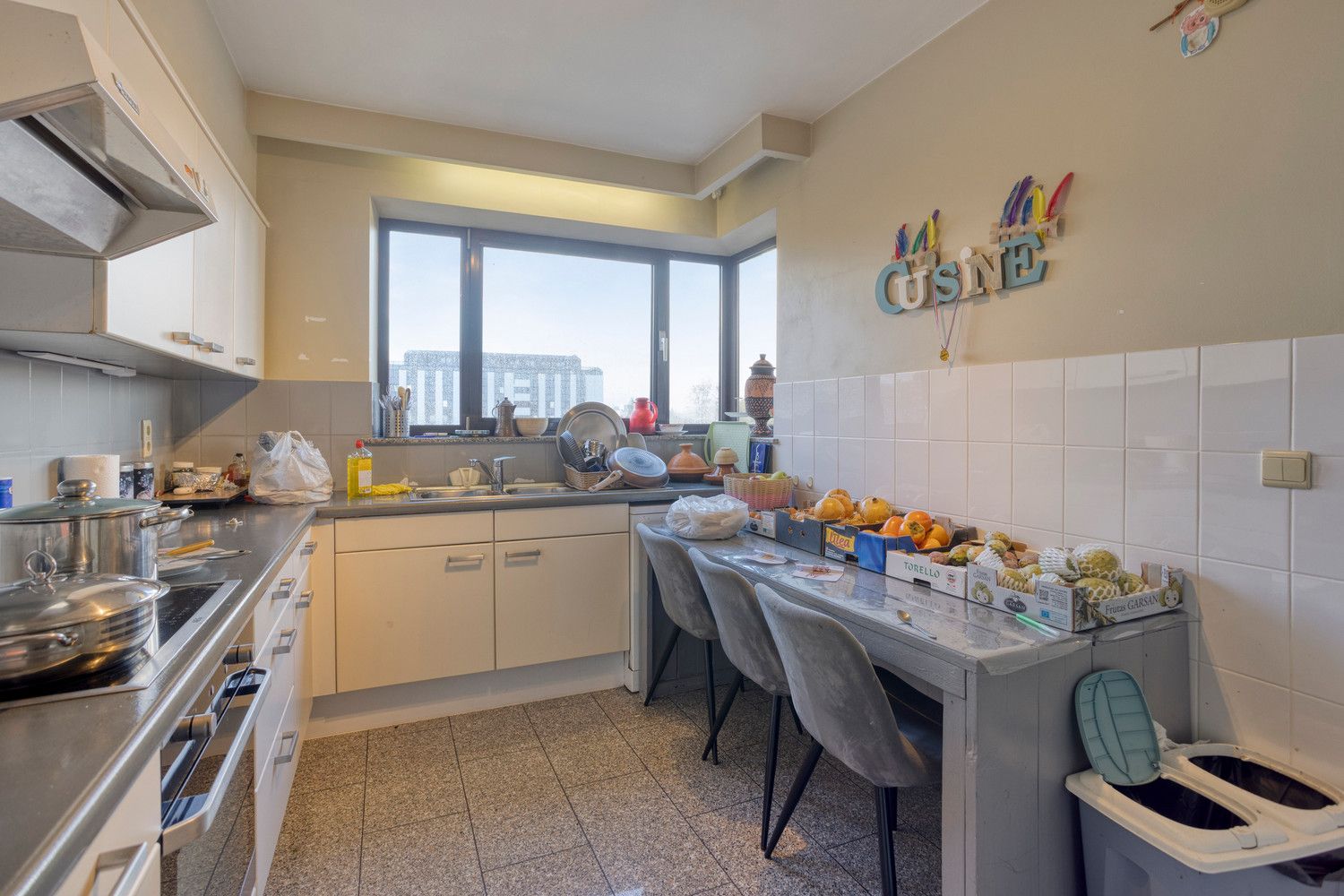 Zeer ruim 3-slk APP. met 2 terrassen en garagebox met extra parking! foto 17