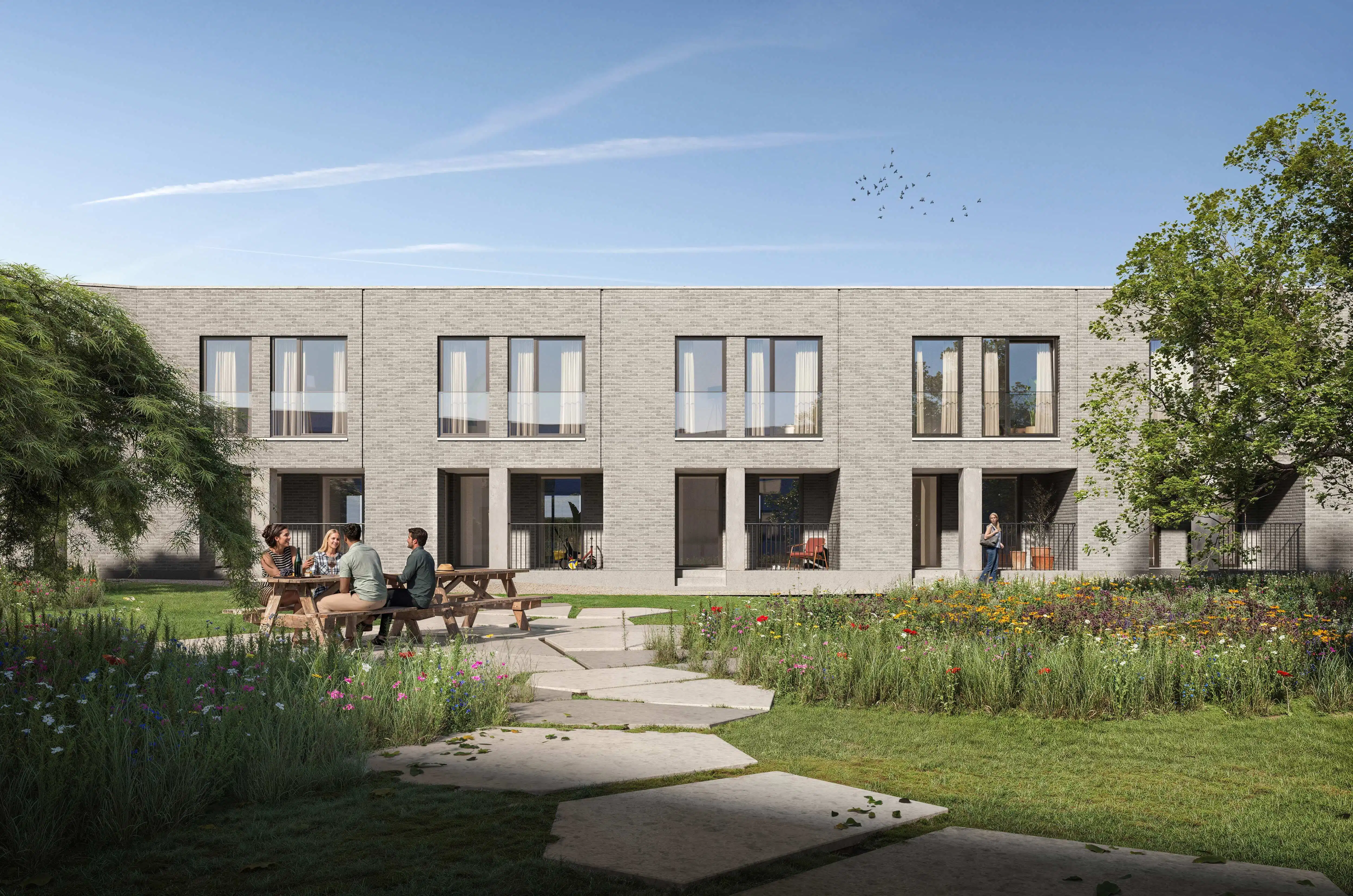 Cortile – groen wonen in hartje Kortrijk foto {{pictureIndex}}