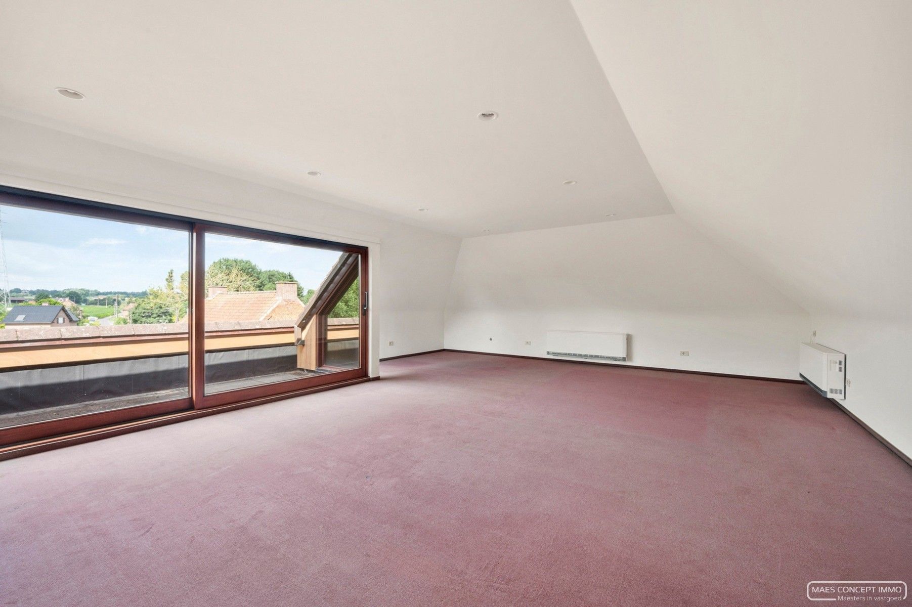 Duplexappartement met 2 slaapkamers en 2 ruime terrassen te huur in Anzegem foto 9