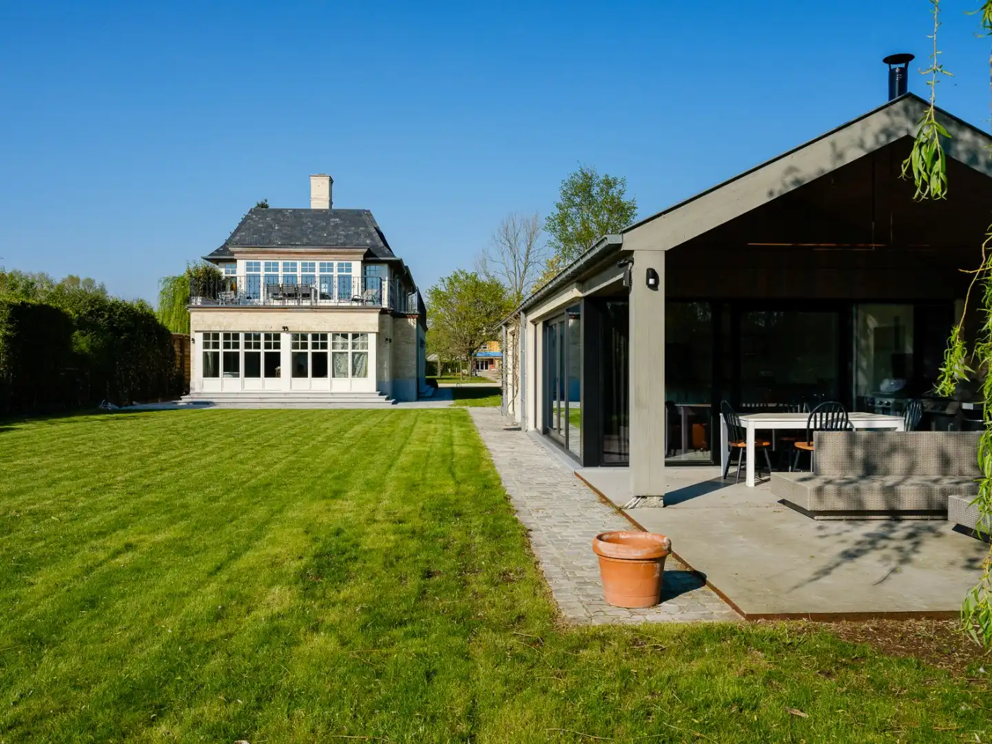 Exclusieve Franse manoir villa met bijhuis aan de Leie  foto 27