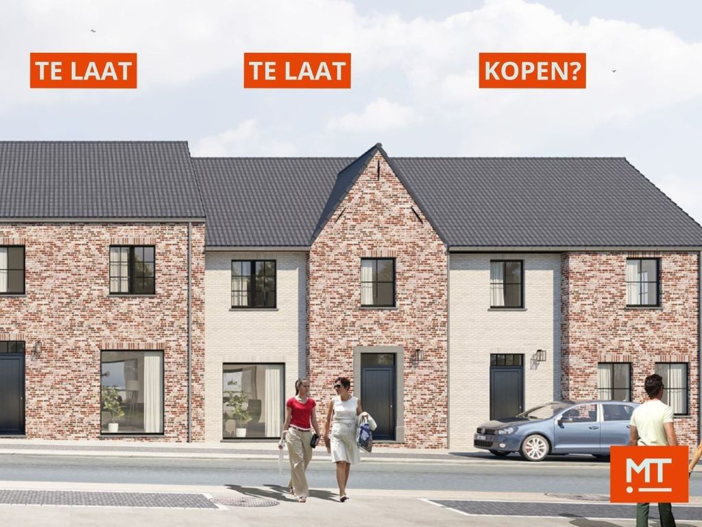 3 landelijke nieuwbouwwoningen met 3 slaapkamers en zongerichte tuin in de dorpskern van Beselare foto 9