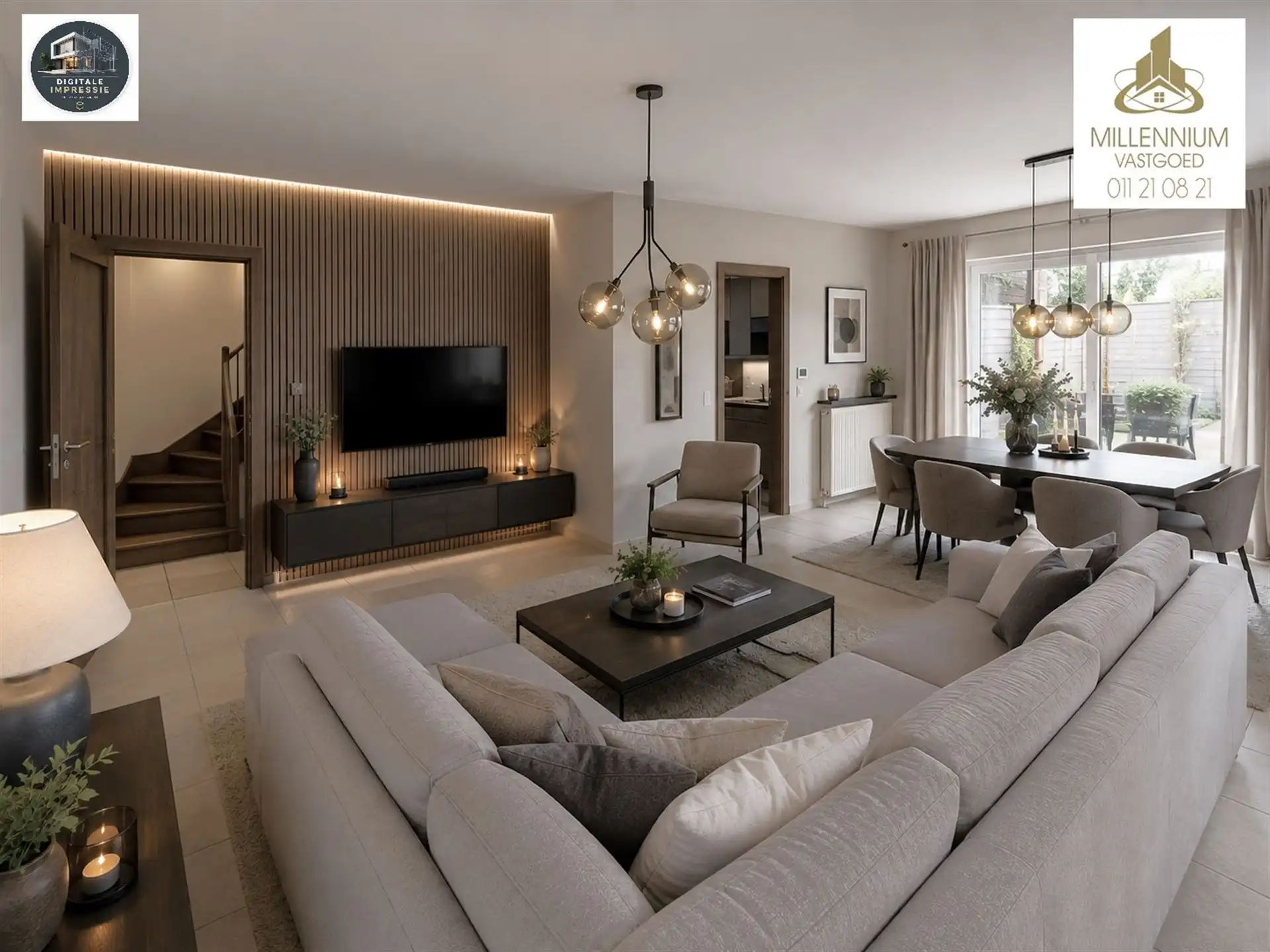 Ruime 3-slpk woning zwembad  foto 9