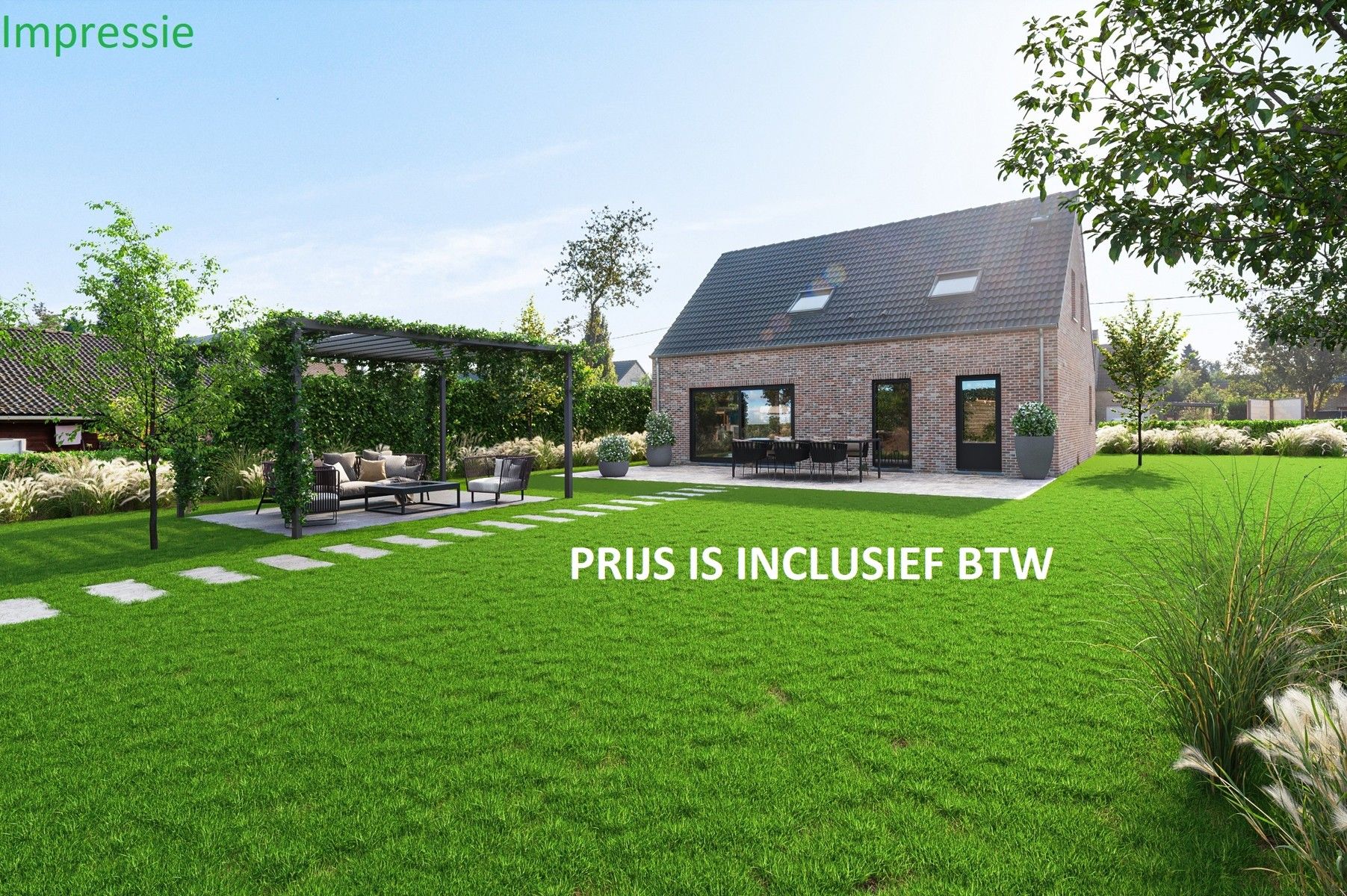 Nieuwbouwwoning in een rustige woonwijk (prijs is inclusief BTW!) foto {{pictureIndex}}