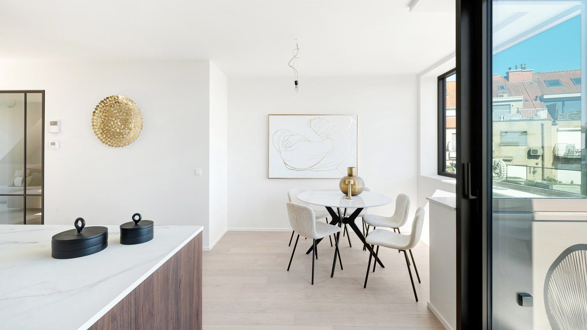 Residentie Edward: Nieuw duplex-appartement (3 slaapkamers) van 128 m² te Knokke-Centrum foto 9
