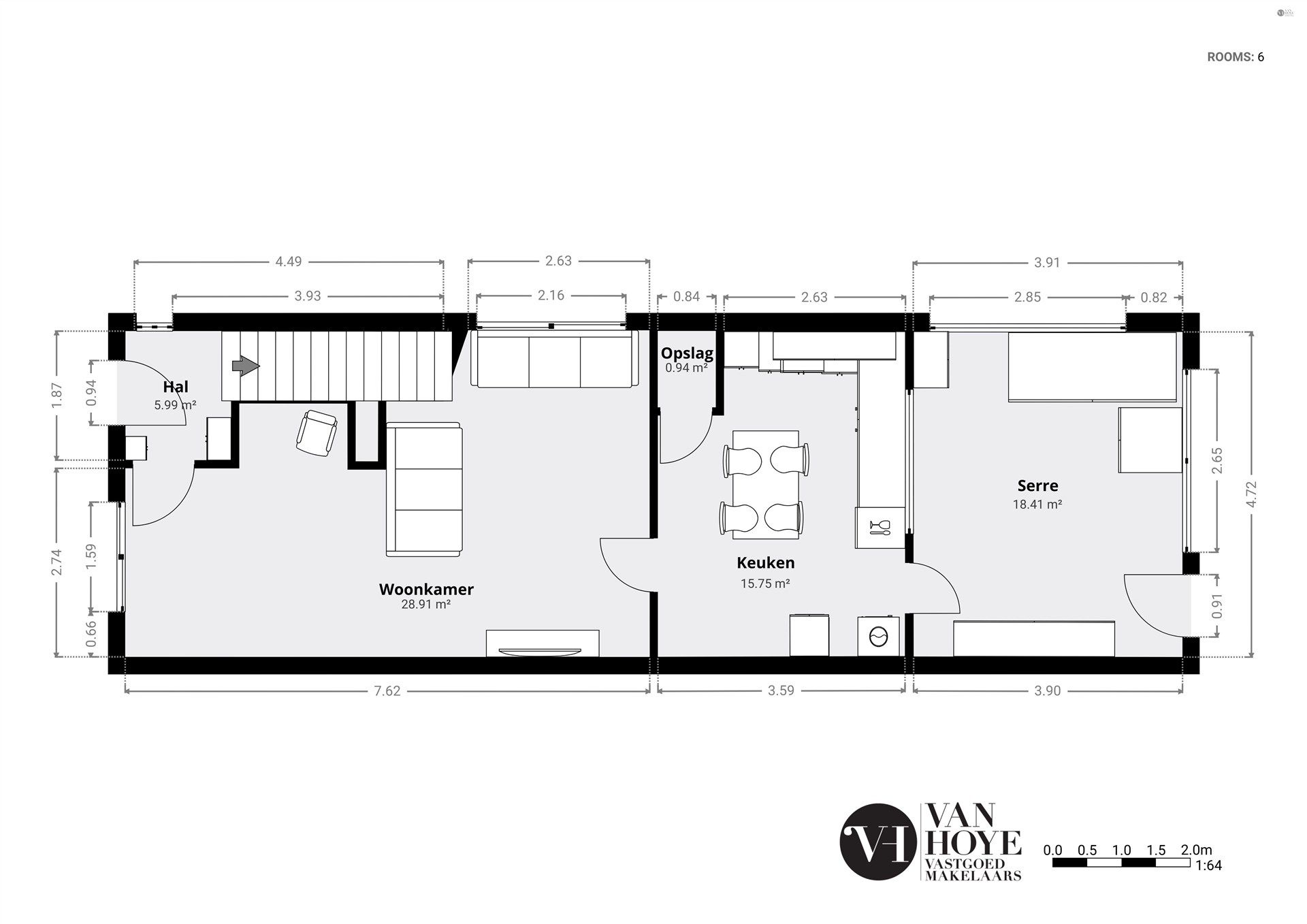 Centraal gelegen halfopen bebouwing met 3 slaapkamers. foto 18