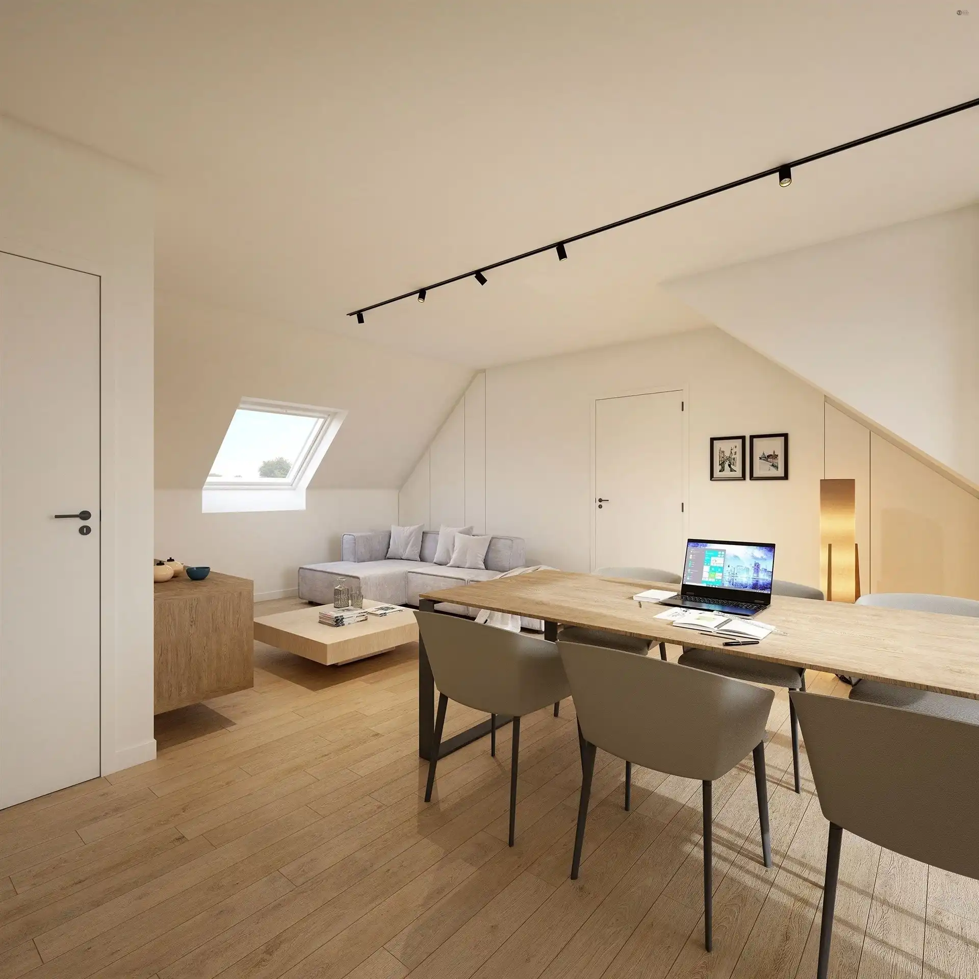 Penthouse met 2 slaapkamers foto 4