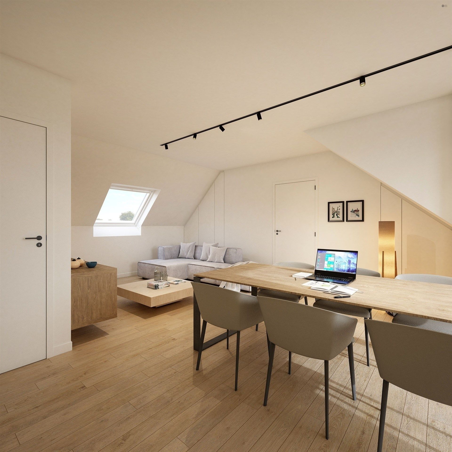 Penthouse met 2 slaapkamers foto 4