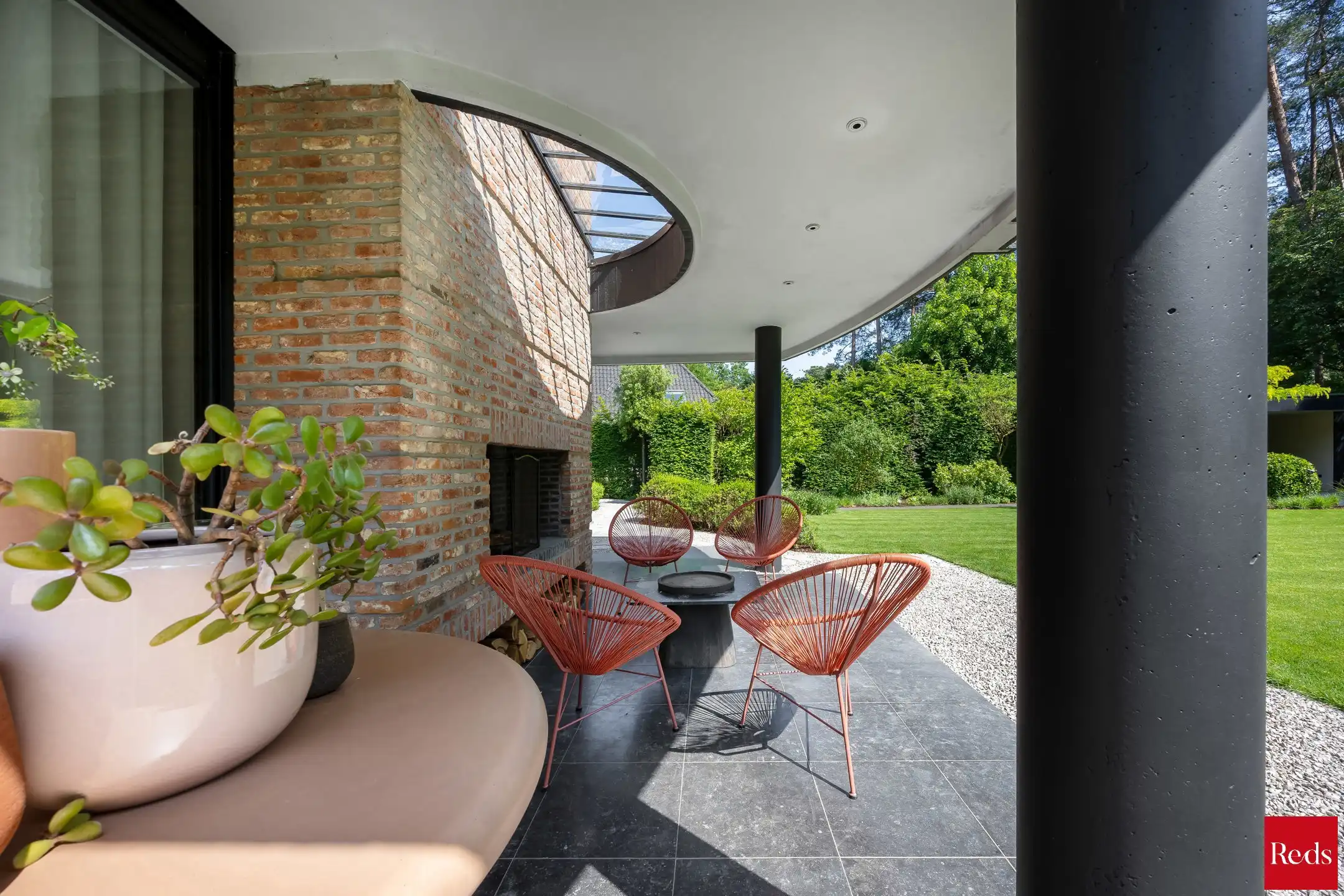 Architectenvilla met zwembad en ZW tuin in Hof Ter Linden foto 20