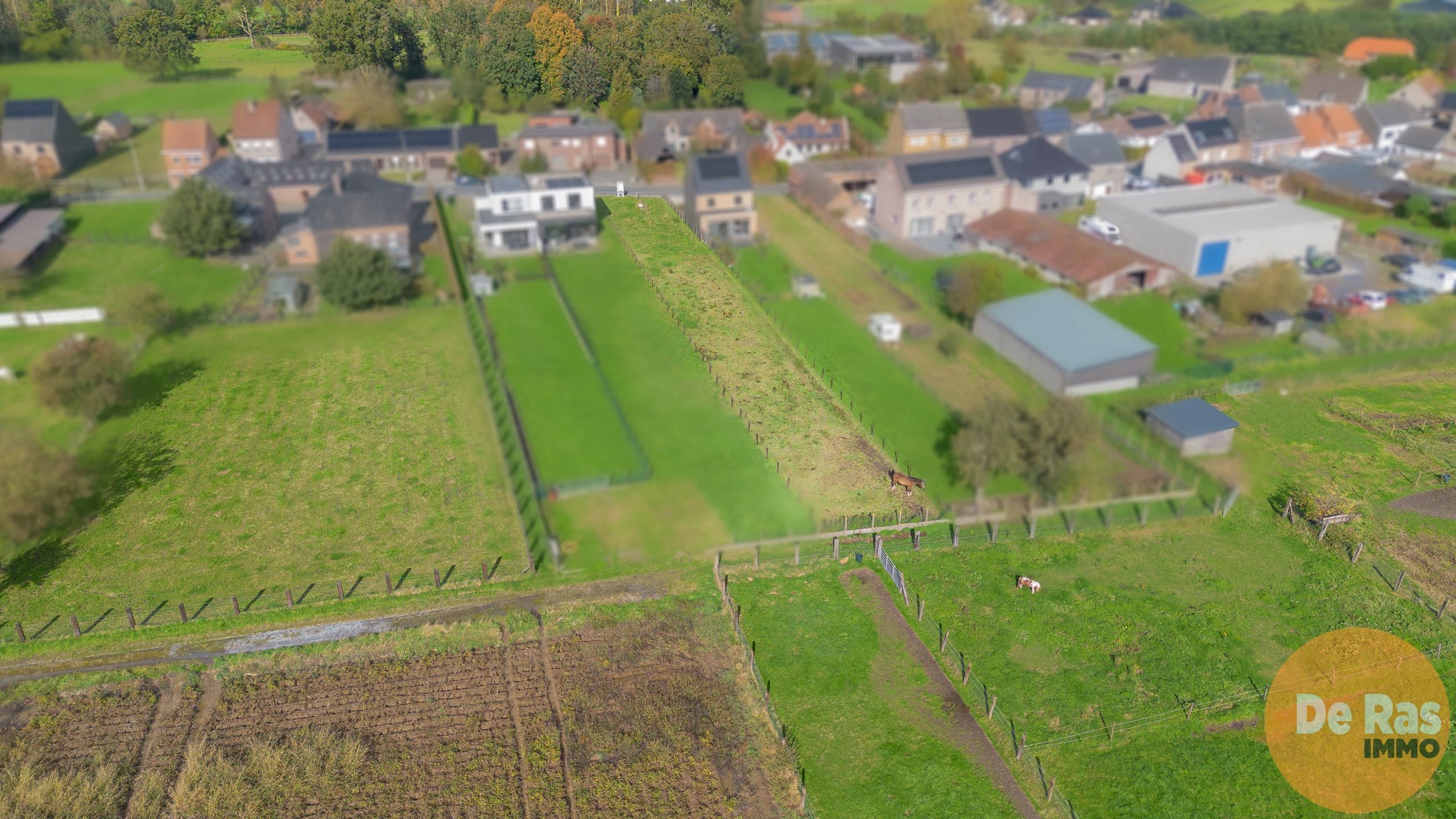 VLIERZELE - Zuidgerichte bouwgrond voor halfopen bebouwing foto 4