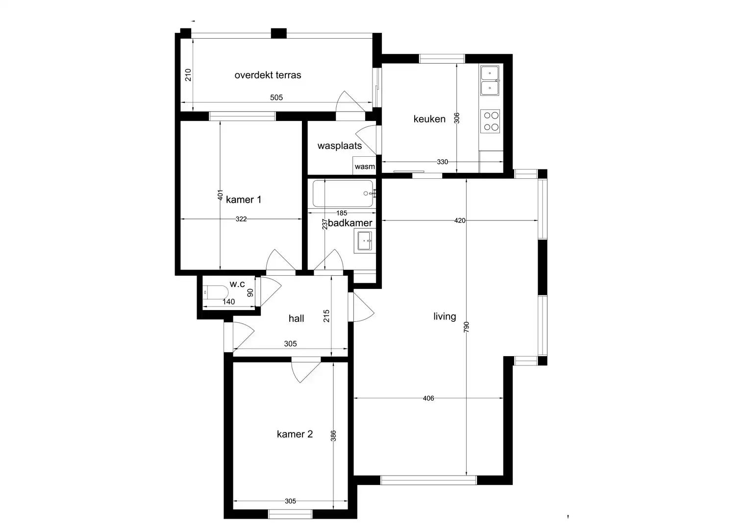 Gerenoveerd en lichtrijk appartement met 2 slkprs in As foto 22