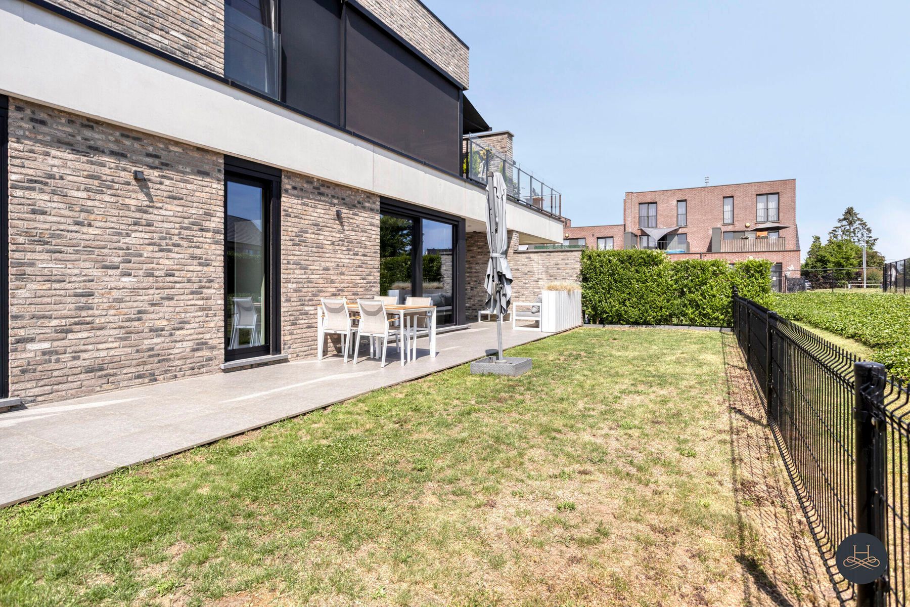 Zeer recent, energiezuinig gelijkvloersappartement met tuin  foto 24