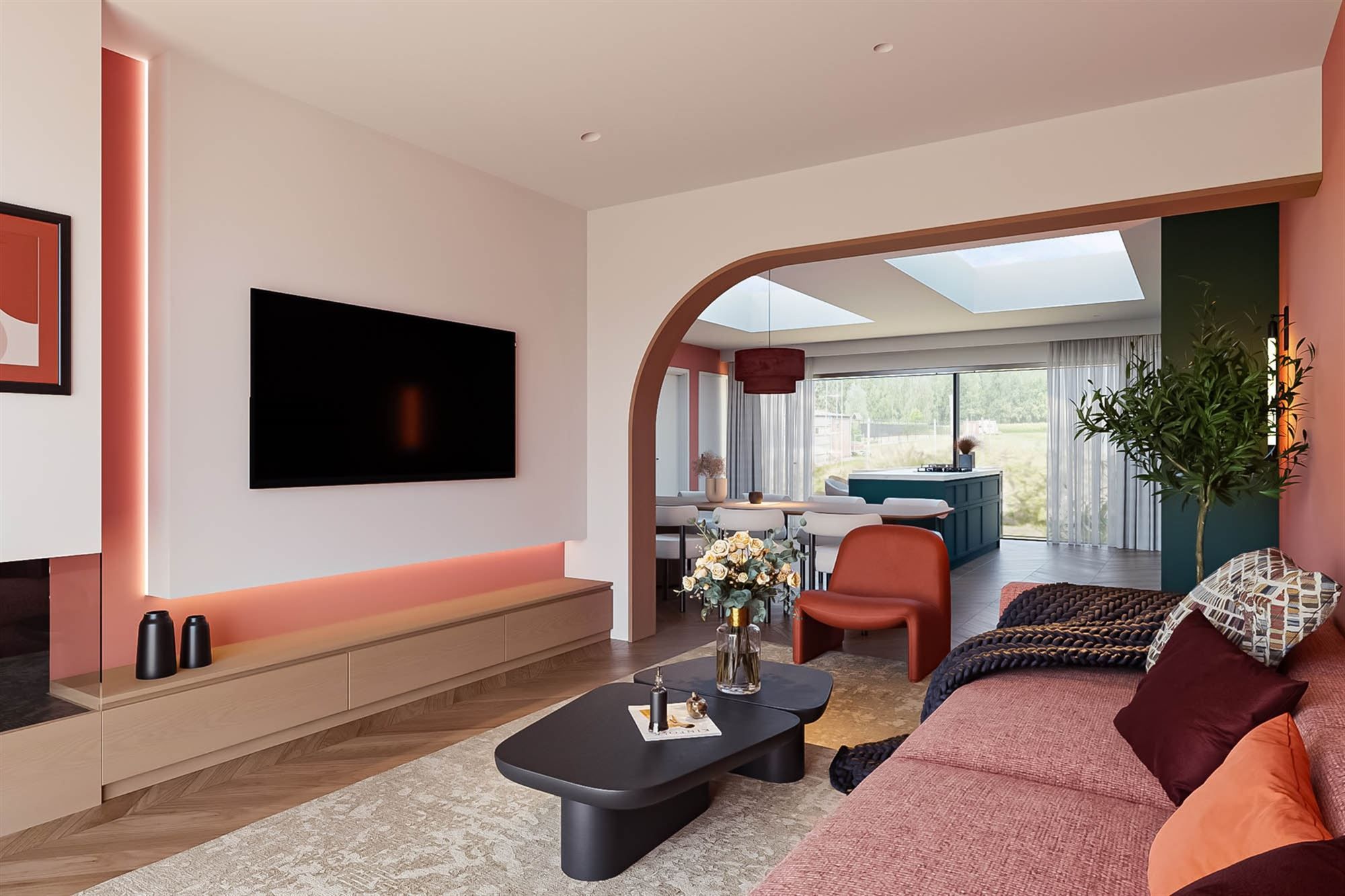 WONING VAN 200M² EN GROTE TUIN VAN 20A92CA TE KERMT foto 3