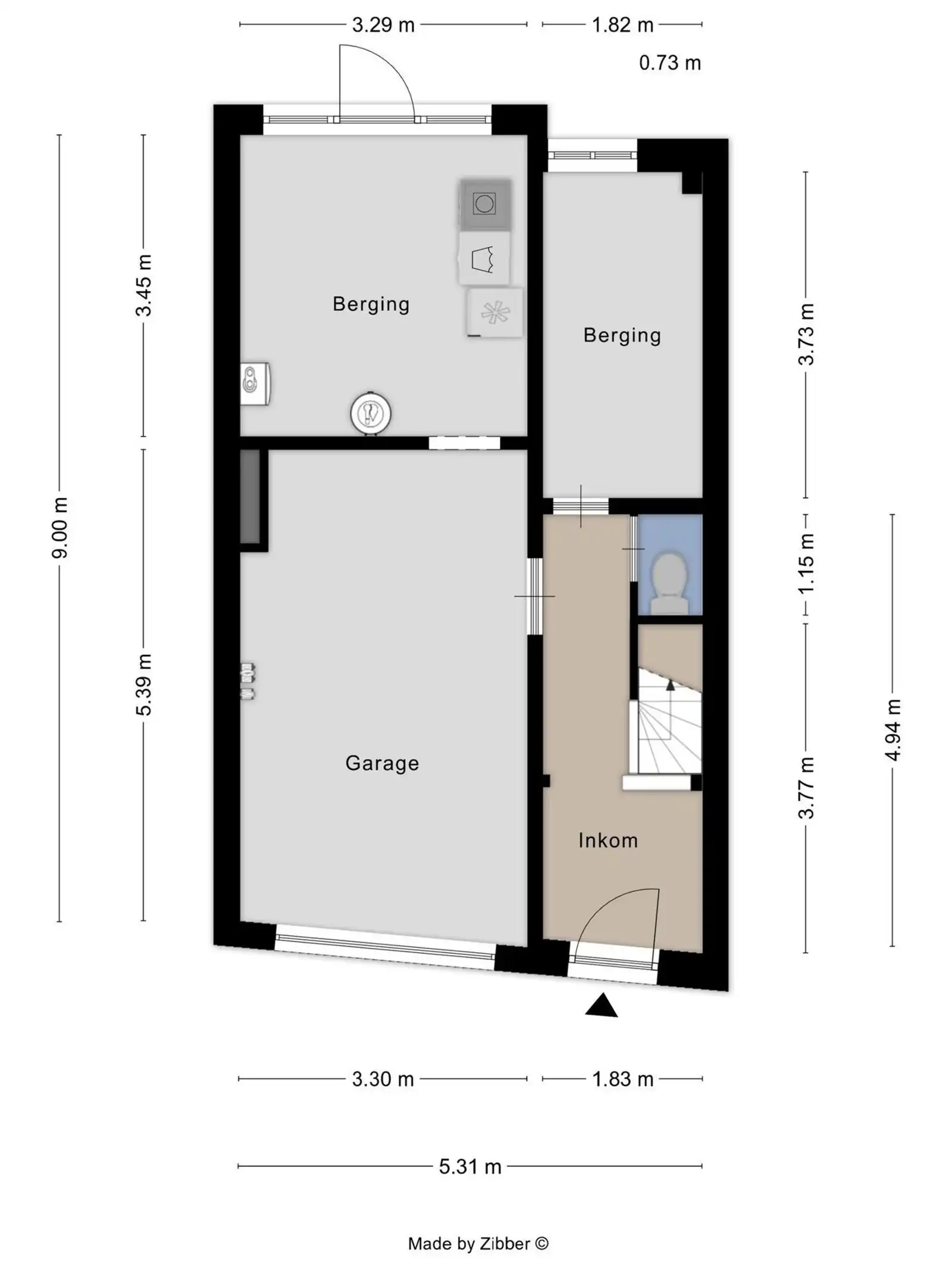 Instapklare woning (EPC C) met atelier en tuin (2a 79ca) foto 17