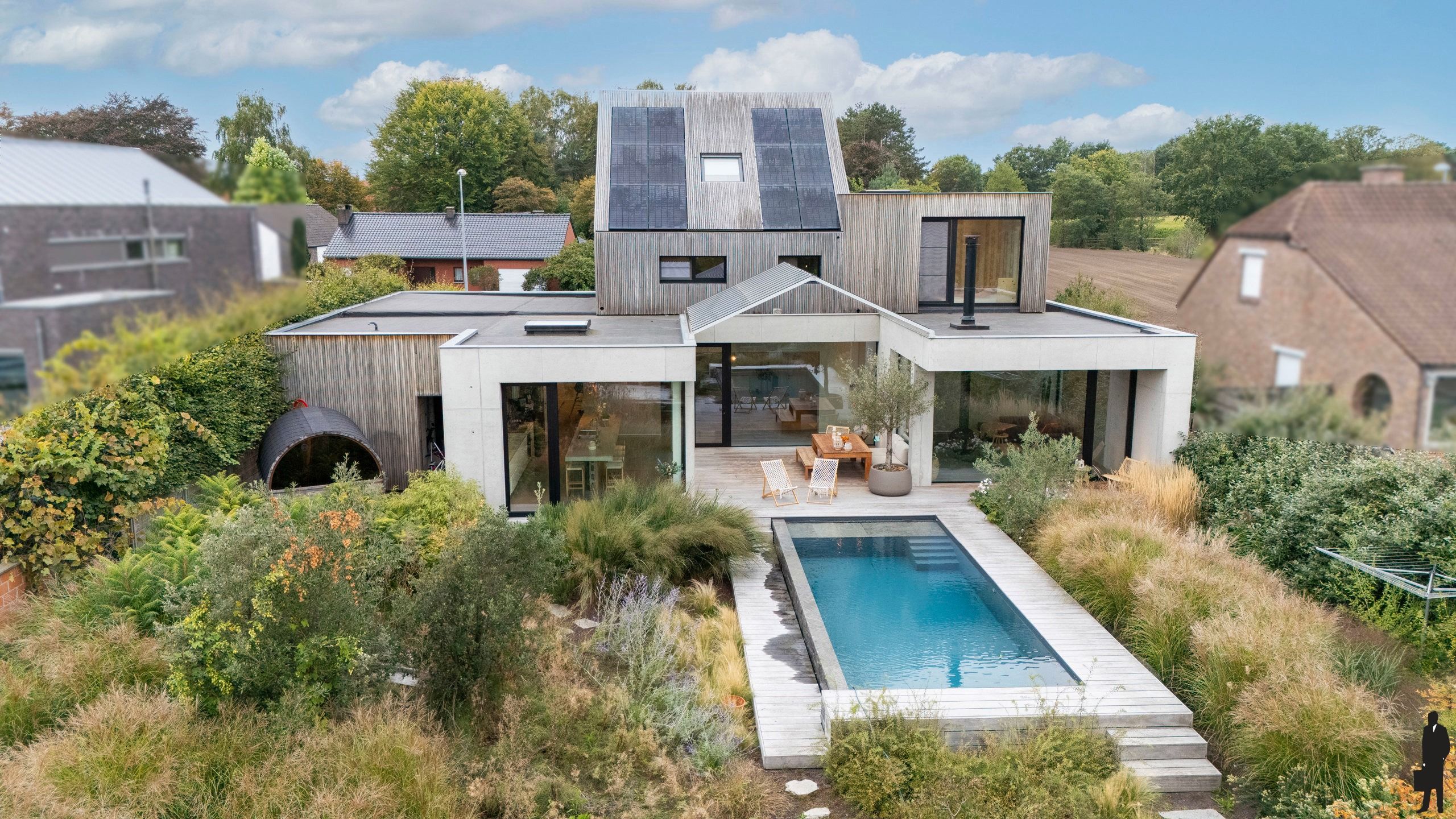 Uitzonderlijk gelegen architectenvilla op grond van 2.001m² foto 26