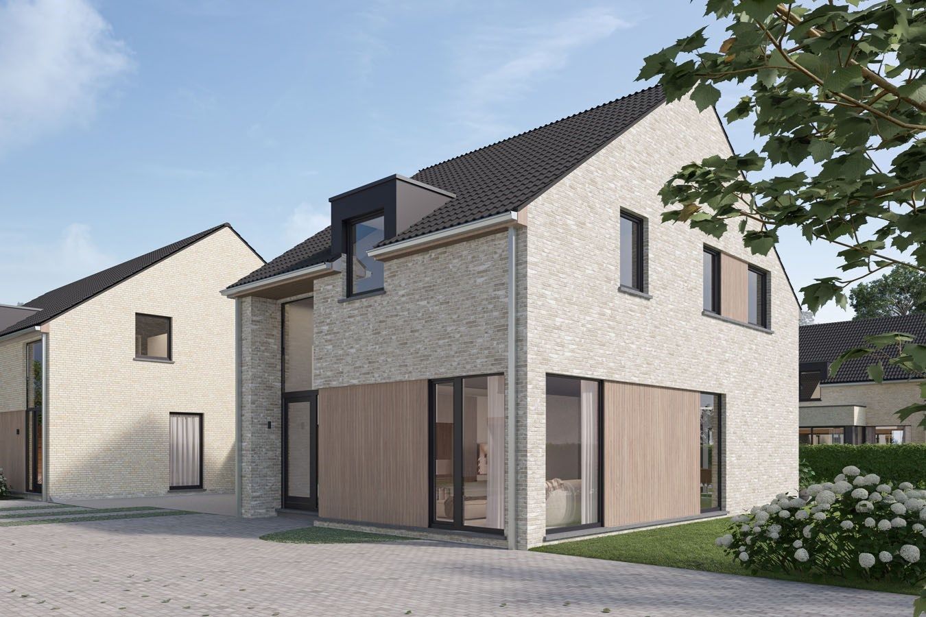Moderne open bebouwing (Lot 1) in RivaHof te Dentergem. foto 10