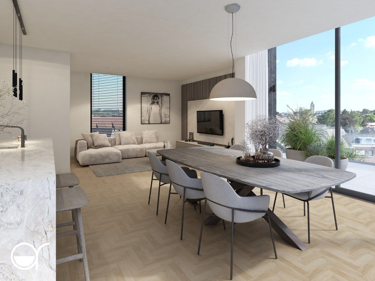 Ruime penthouse met 3-slaapkamers in nieuwbouwproject Ernest foto 5