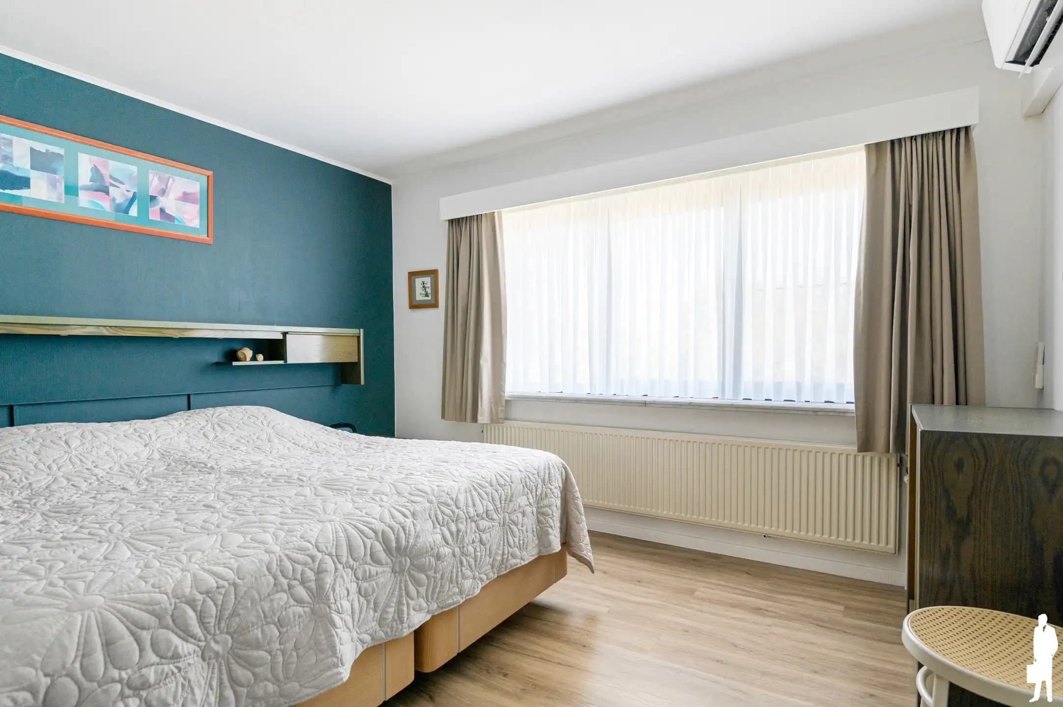 Bel-etage met 3 SLPK, dubbele garage en tuin foto 15