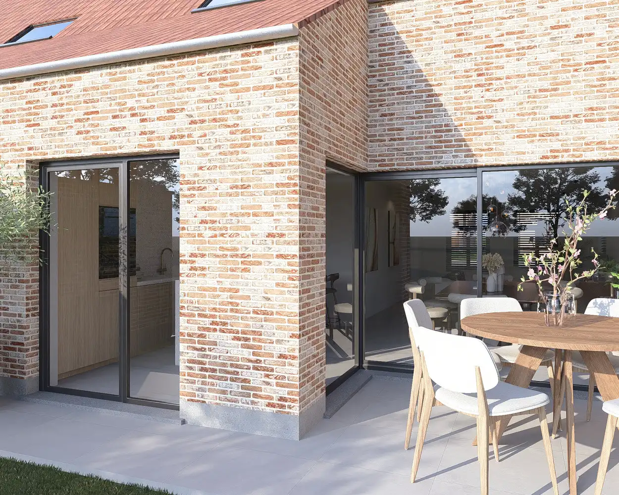 Nieuwbouw koppelwoning te Ruiselede/Wingene. foto 16