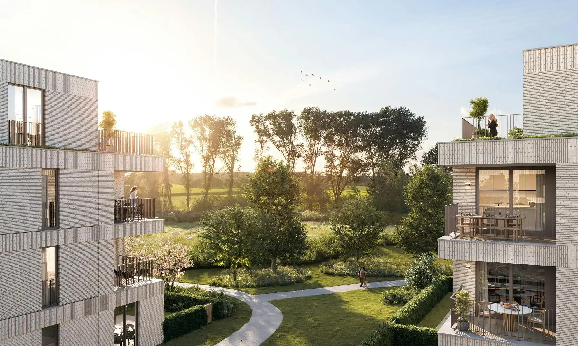 Nieubouwproject "Ode Leie" te koop in Zulte foto 2