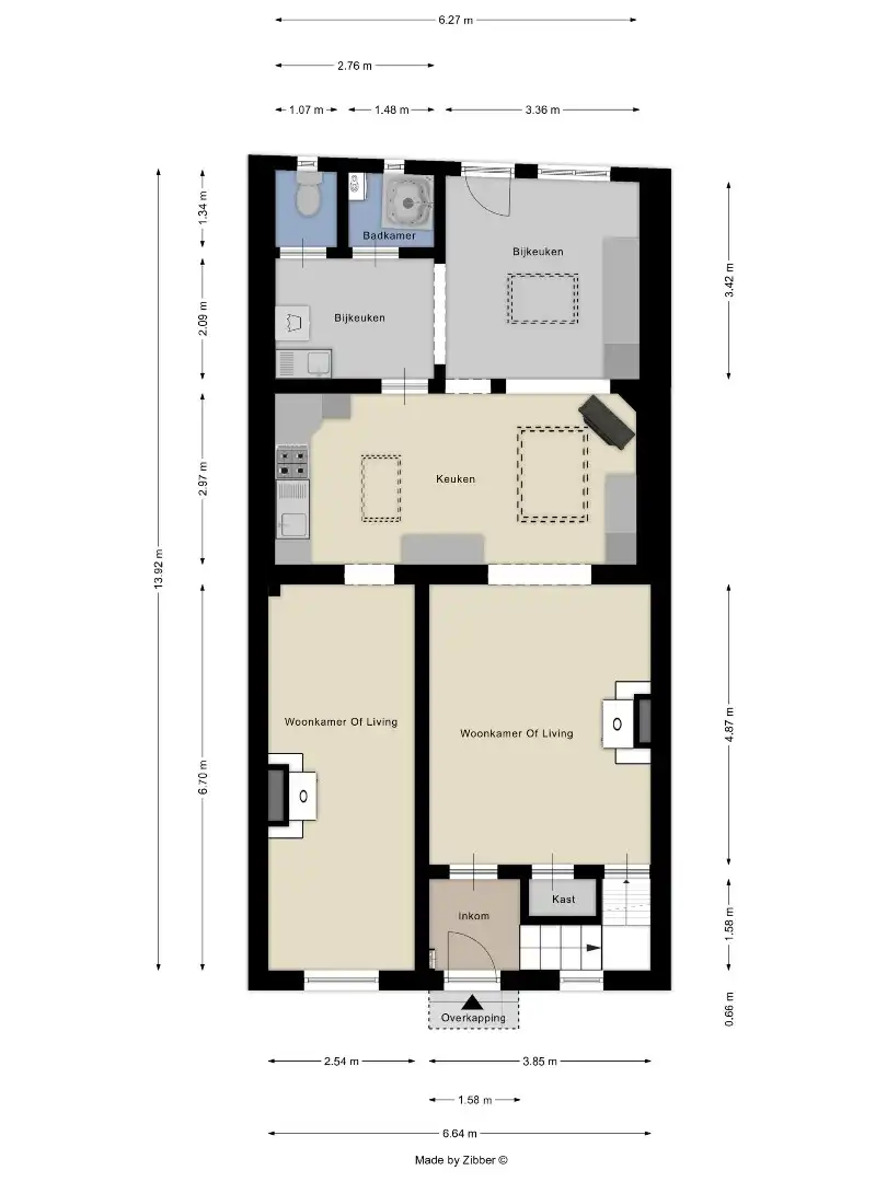 Woning met 3 slaapkamers in Kessel-Lo! - EPC 527 kWh/m² - bewoonbare opp. 147 m² foto 28