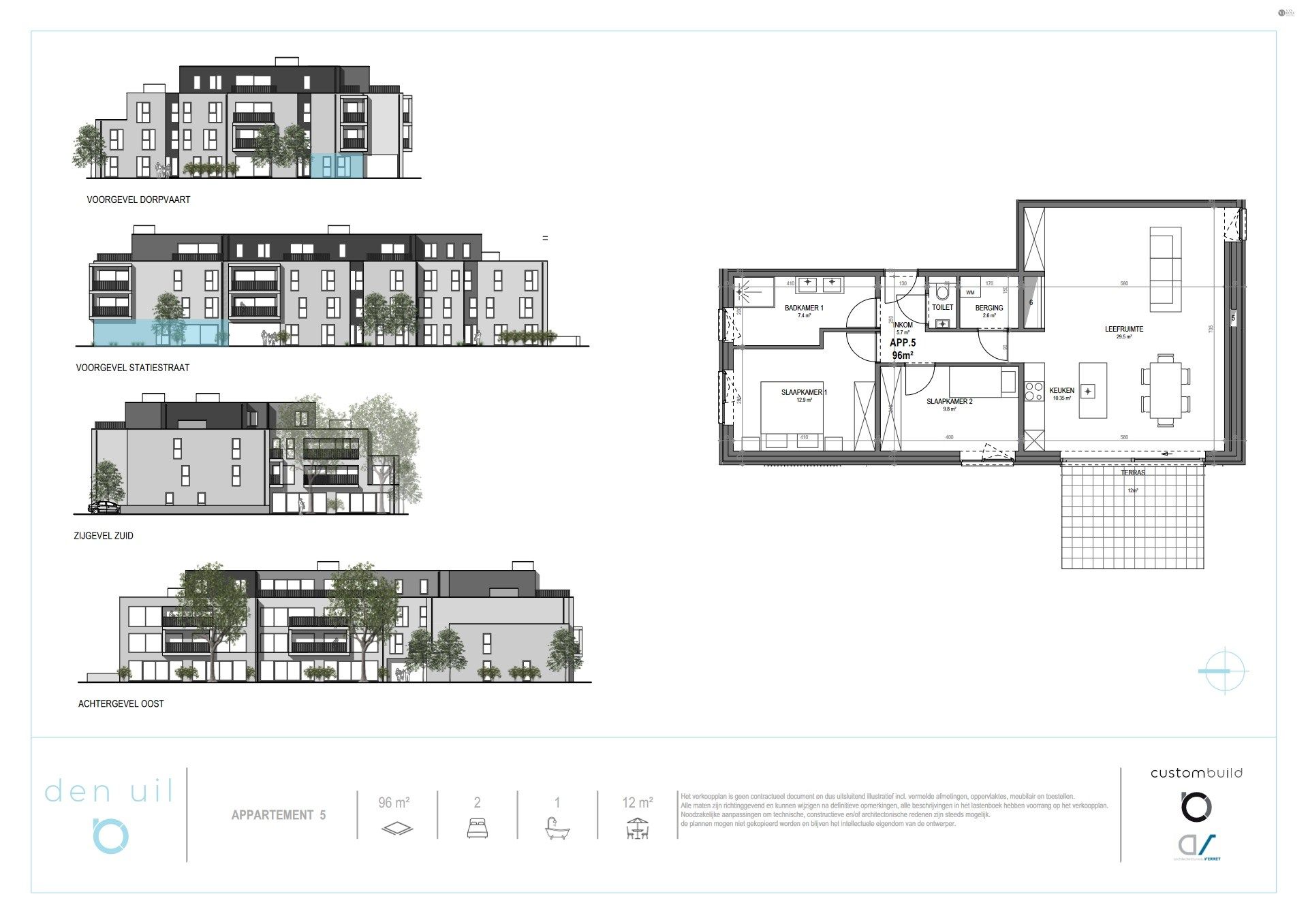 Appartement te koop Statiestraat 91 - 9180 MOERBEKE-WAAS