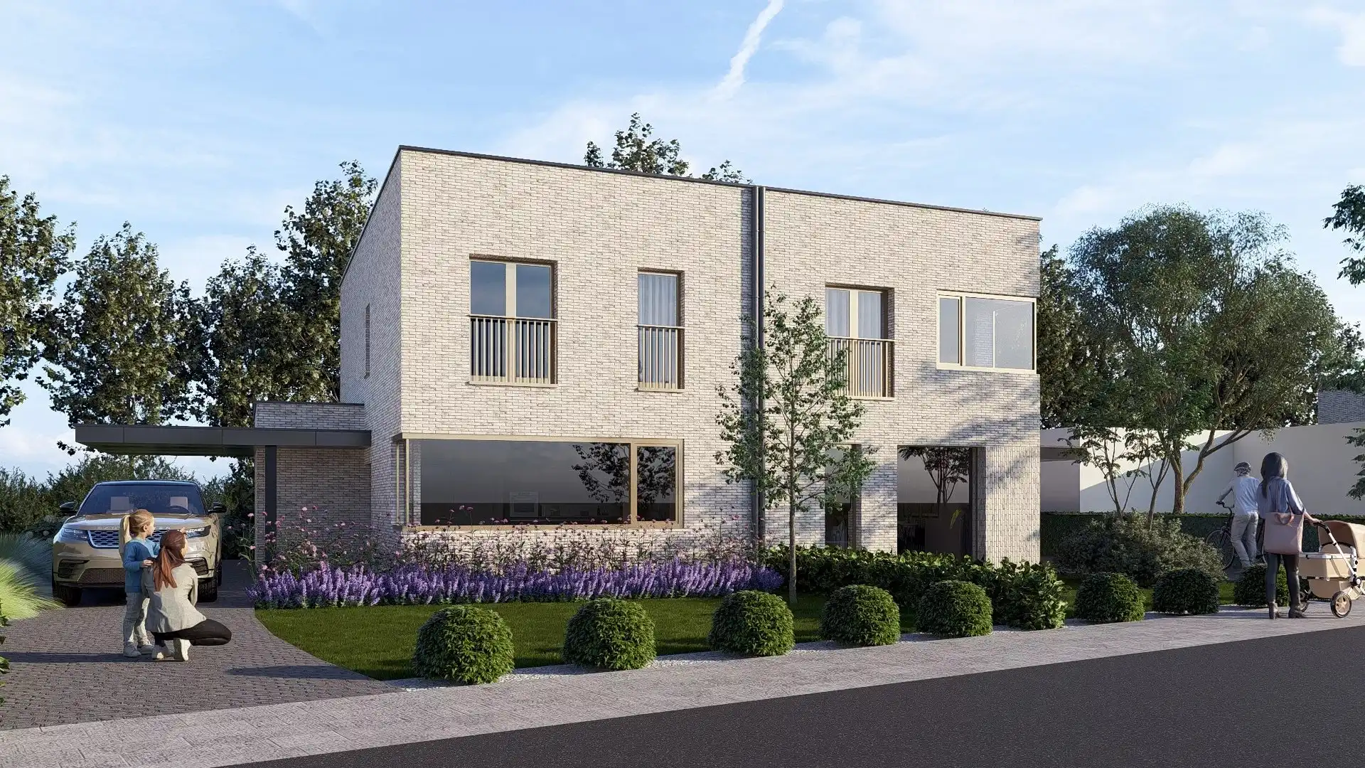 WOONPROJECT "MATS": EXCLUSIEF PROJECT VAN VIER MODERNE ENERGIEZUINIGE WONINGEN IN HASSELT foto 2