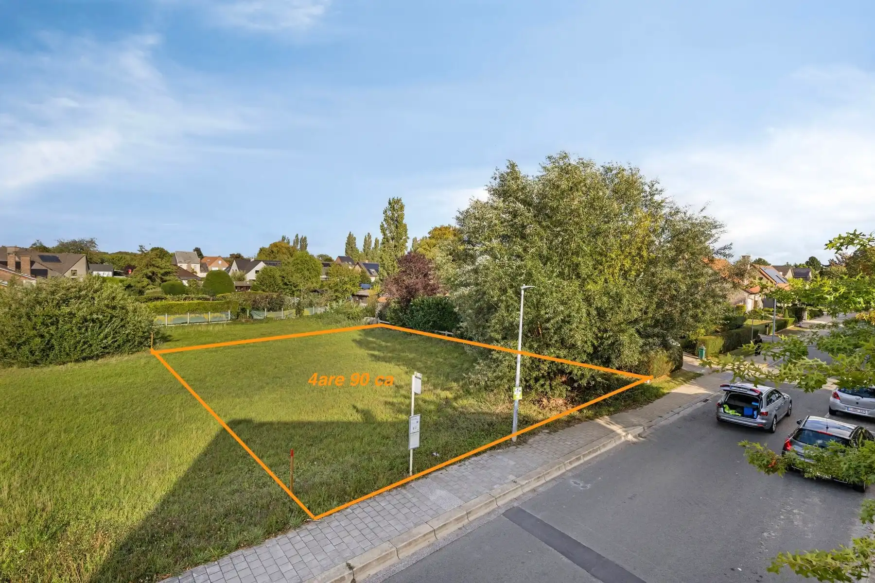 Bouwgrond te koop – open bebouwing in Hemelrijklaan foto {{pictureIndex}}