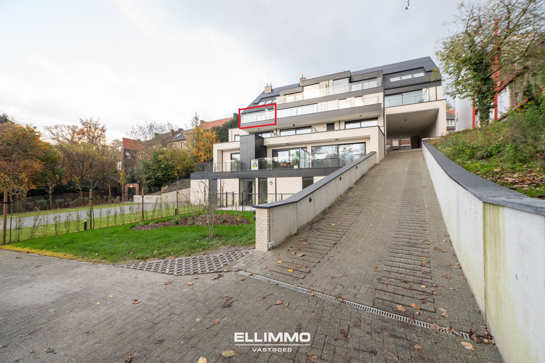 Nieuwbouwappartement centrum Bilzen met 2slpk en groen uitzicht op Park Haffmans  foto 9