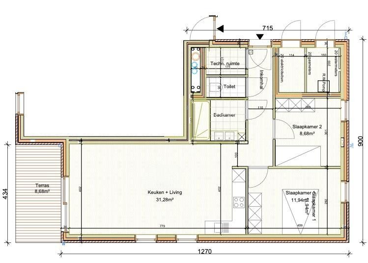 Instapklaar 2 SLPK NIEUWBOUW APP. GELIJKVLOERS! foto 20