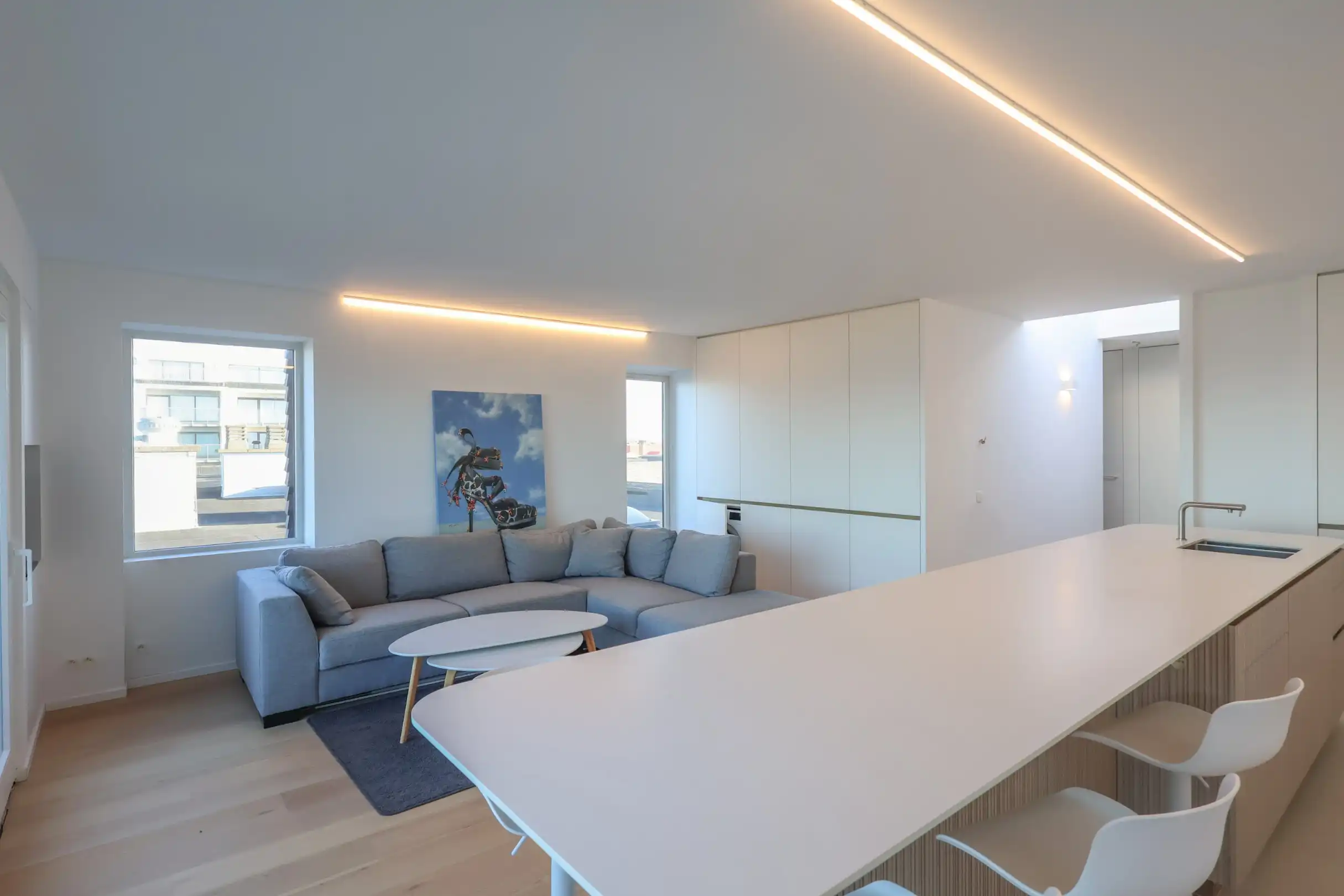 Penthouse met prachtig zeezicht en twee slaapkamers in de Res. Plaza I foto 5