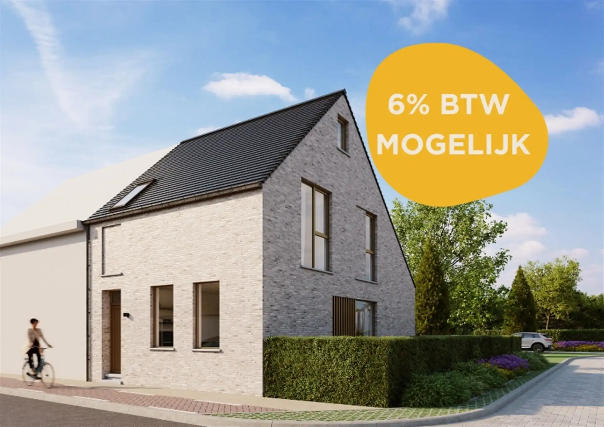 Nieuwbouw halfopen bebouwing op een absolute toplocatie aan nieuw woonproject 'De Klingerie'absolute toplocatie in nieuw woonproject 'De Klingerie'  foto {{pictureIndex}}