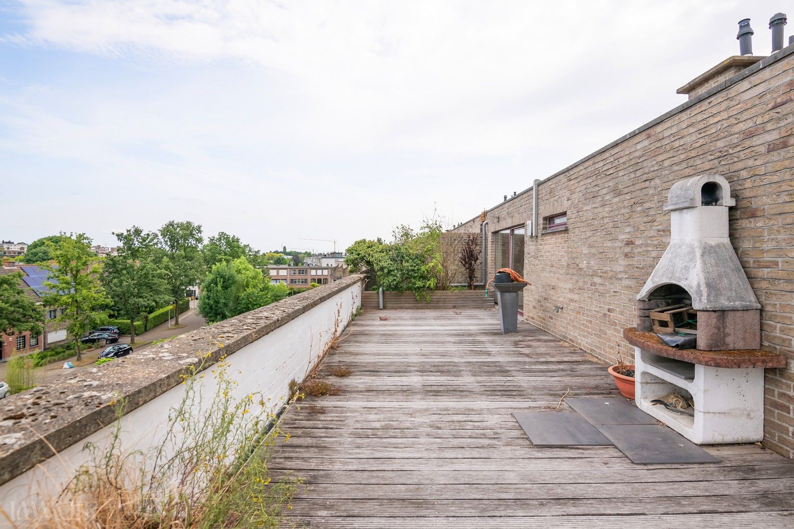 Instapklaar dakappartement met terras en panoramisch zicht in Merksem foto 17