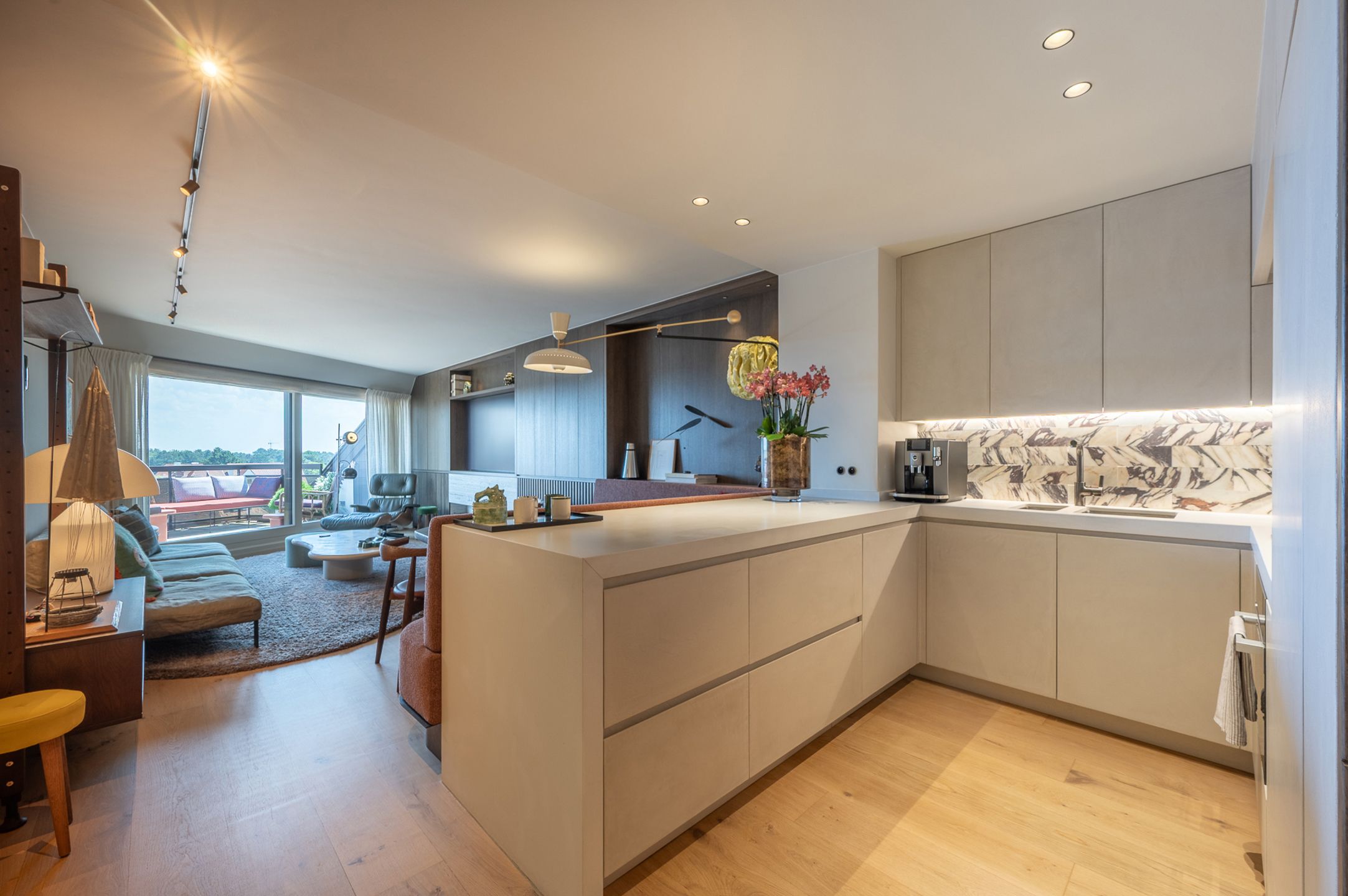 Exclusief duplex-appartement met zonneterras en open zicht.. foto 21