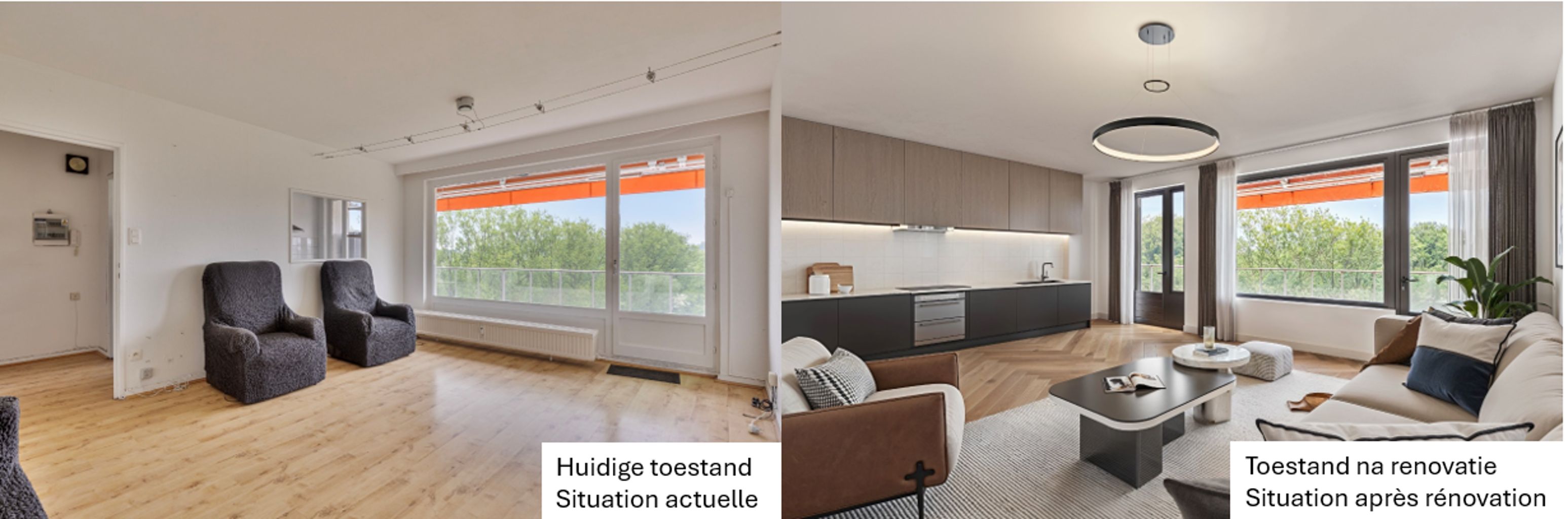 immo DAVID stelt voor: goed onderhouden 2 slaapkamer app. foto {{pictureIndex}}