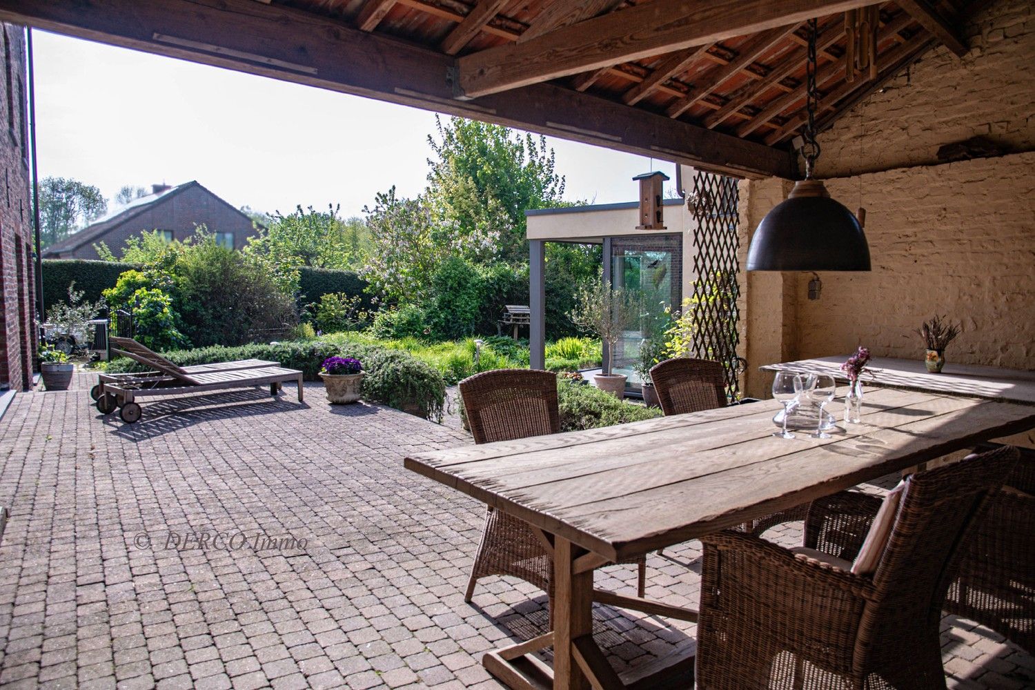 mooi geheel van ruime woning met vrijstaand bijgebouw (zorgwoning, atelier, kantoor, B&B, ....) -  zeer RUSTIGE ligging tussen Leuven, Bierbeek en Hoegaarden foto 24