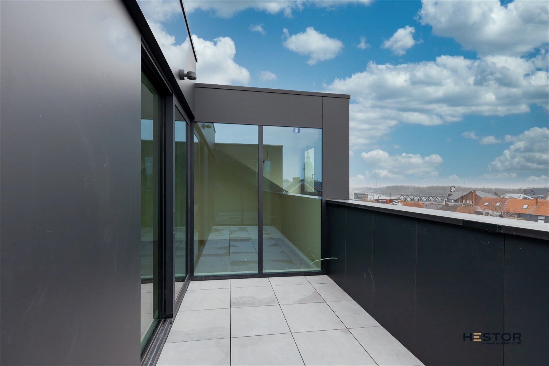 Tweeslaapkamer penthouse met zich op de Schelde foto 3