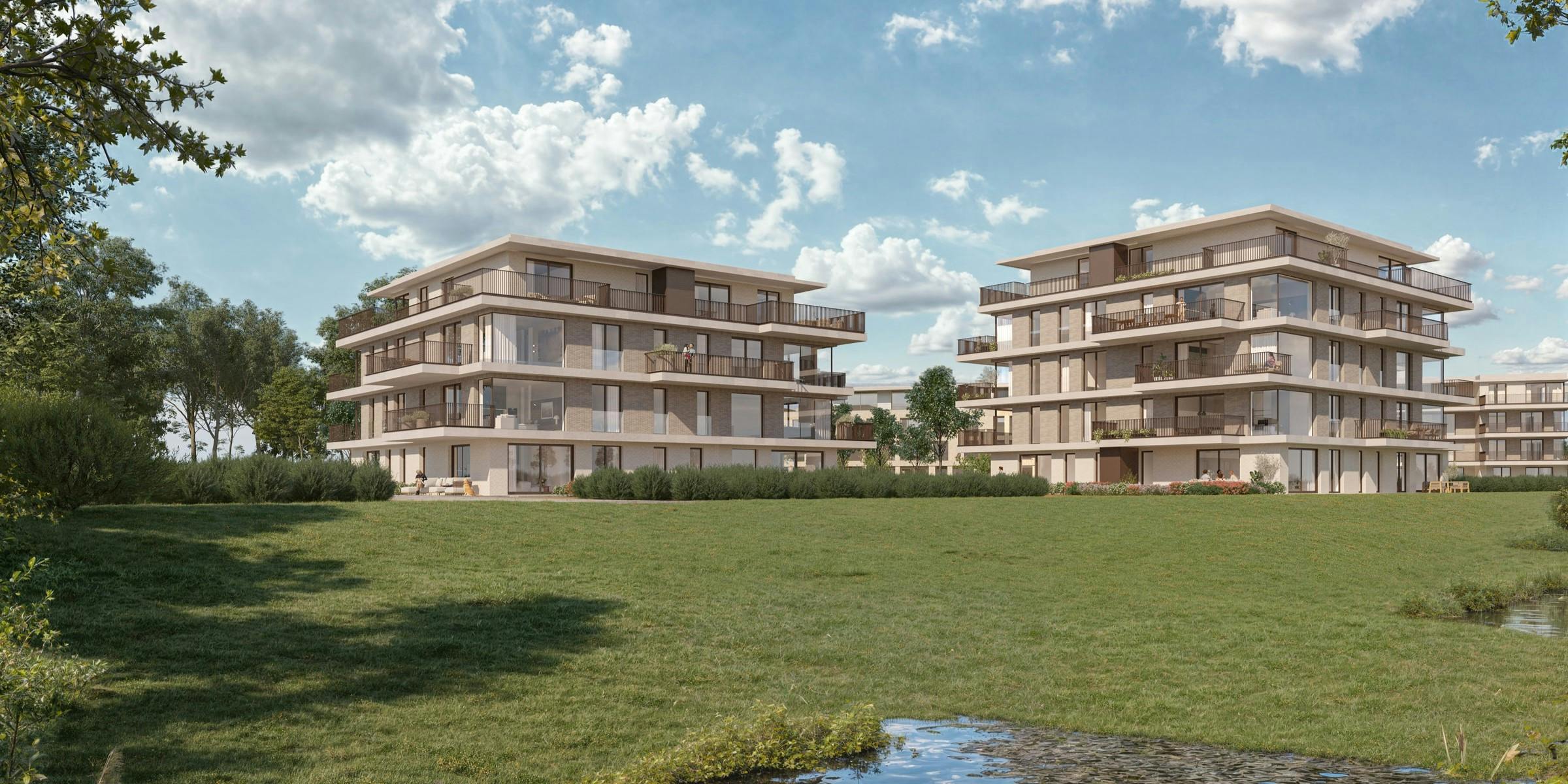 Ruim nieuwbouwappartement met 3 slaapkamers te Loppem  foto 3