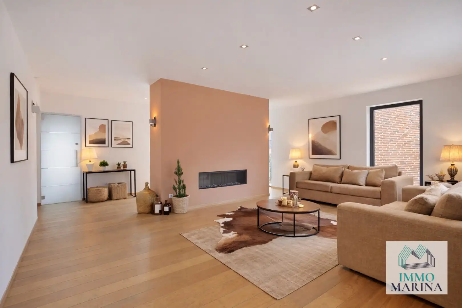 Ruime villa op 8,2a in doodlopende straat met 6 kmrs te Houtvenne foto 3