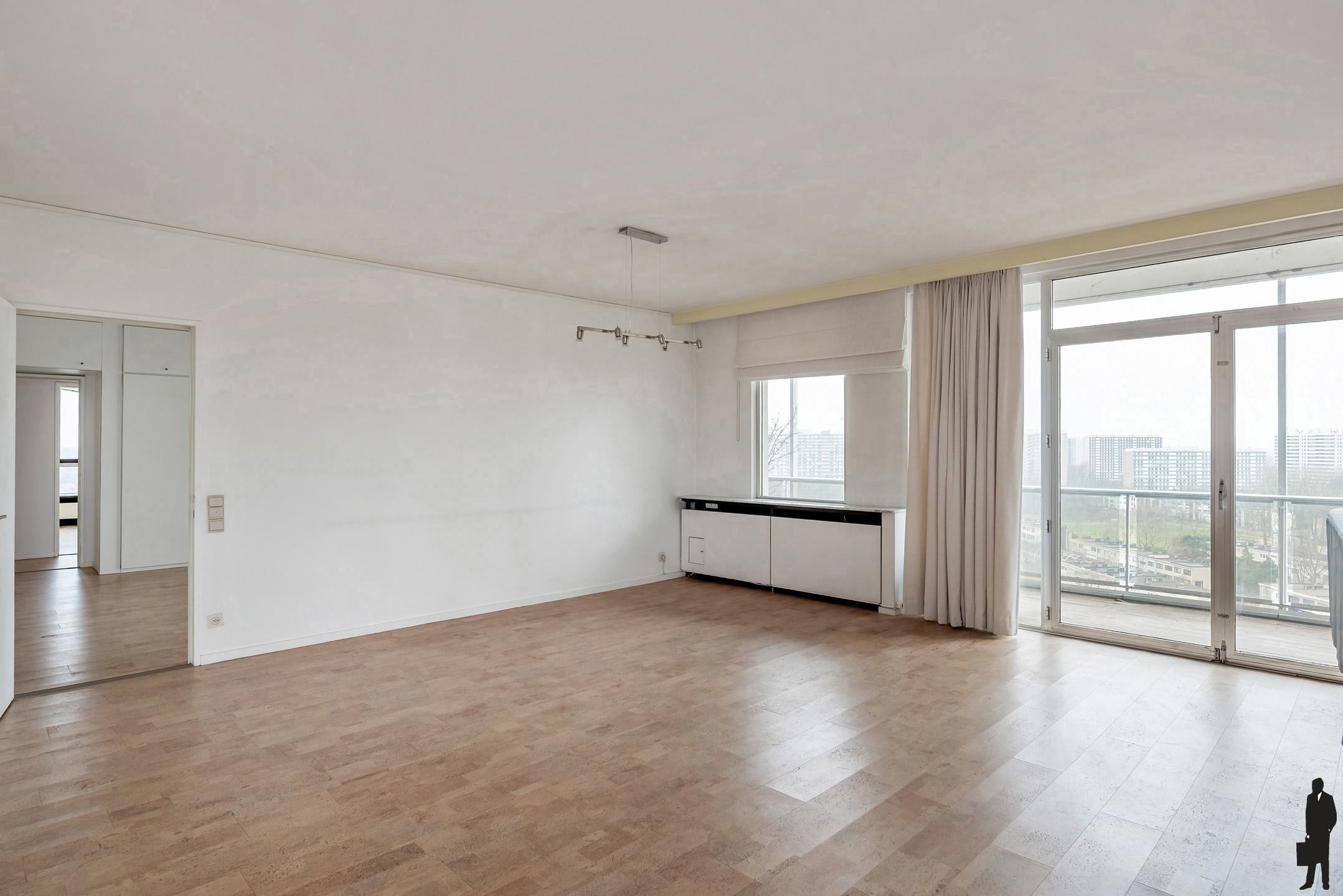 Exclusief appartement met zicht over de skyline van Antwerpen en de Schelde! foto 13