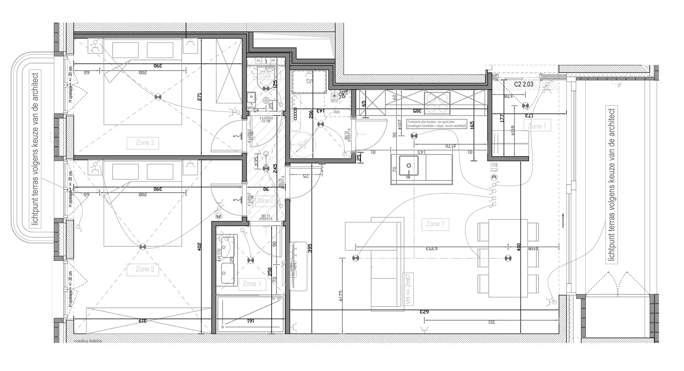 Prachtig gemeubeld 2- kamer appartement met groot terras foto 18