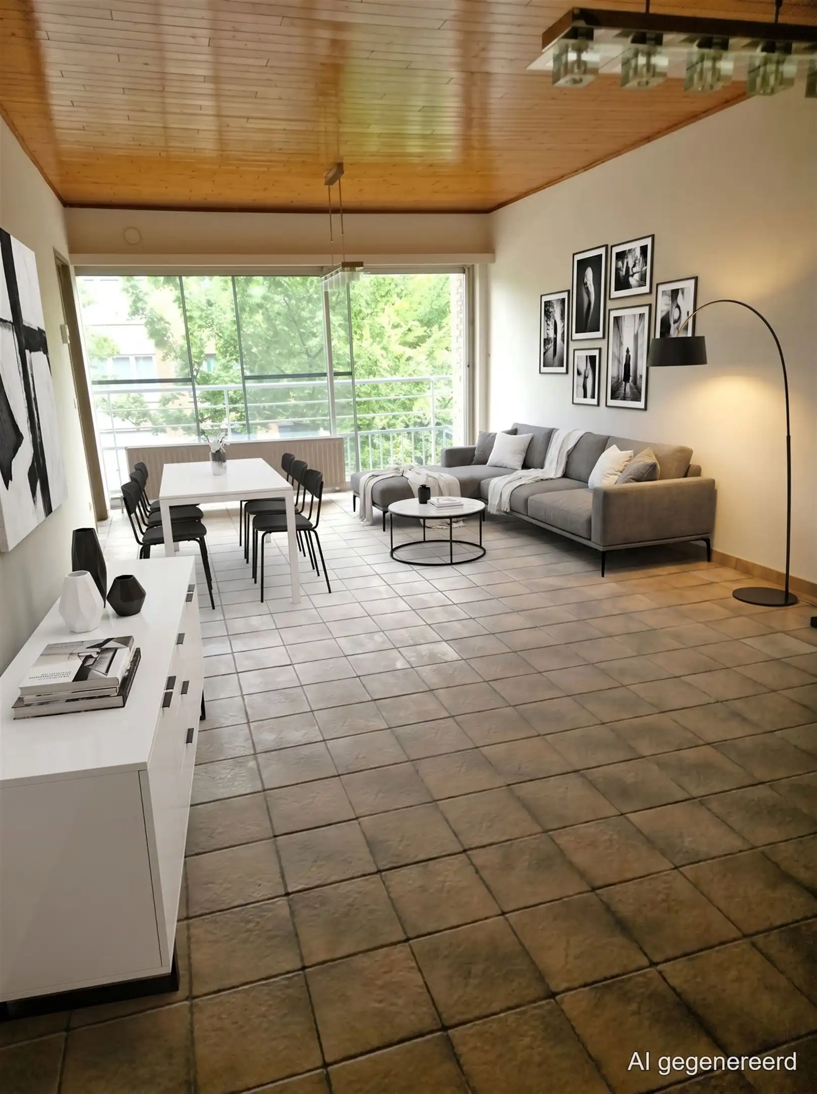 Gunstig gelegen appartement met terras en garagebox. foto 2